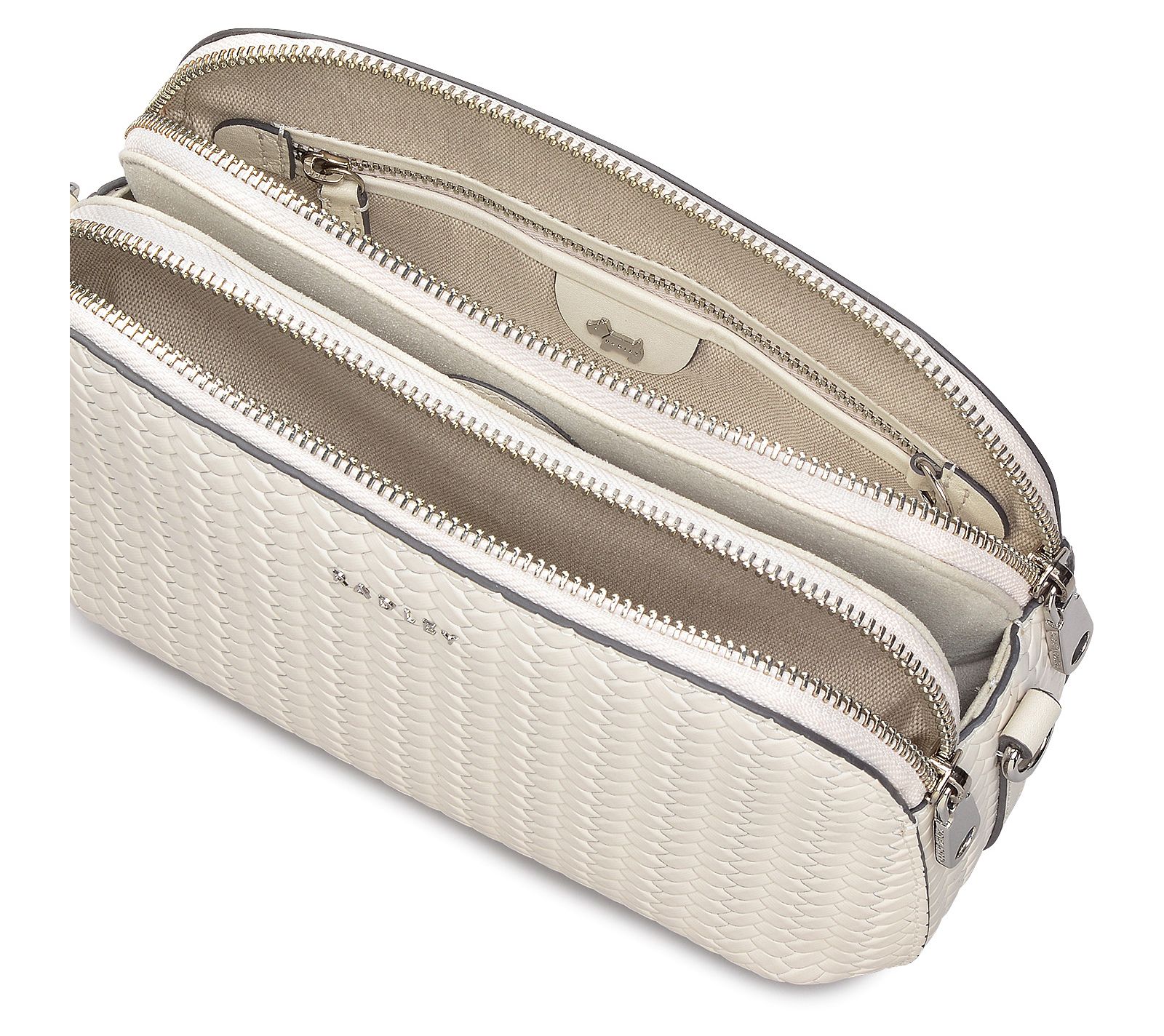 RADLEY London Dukes Place Weave Emboss Medium Zip Crossbody RADLEY London Dukes Place Weave Emboss Medium Zip Crossbody