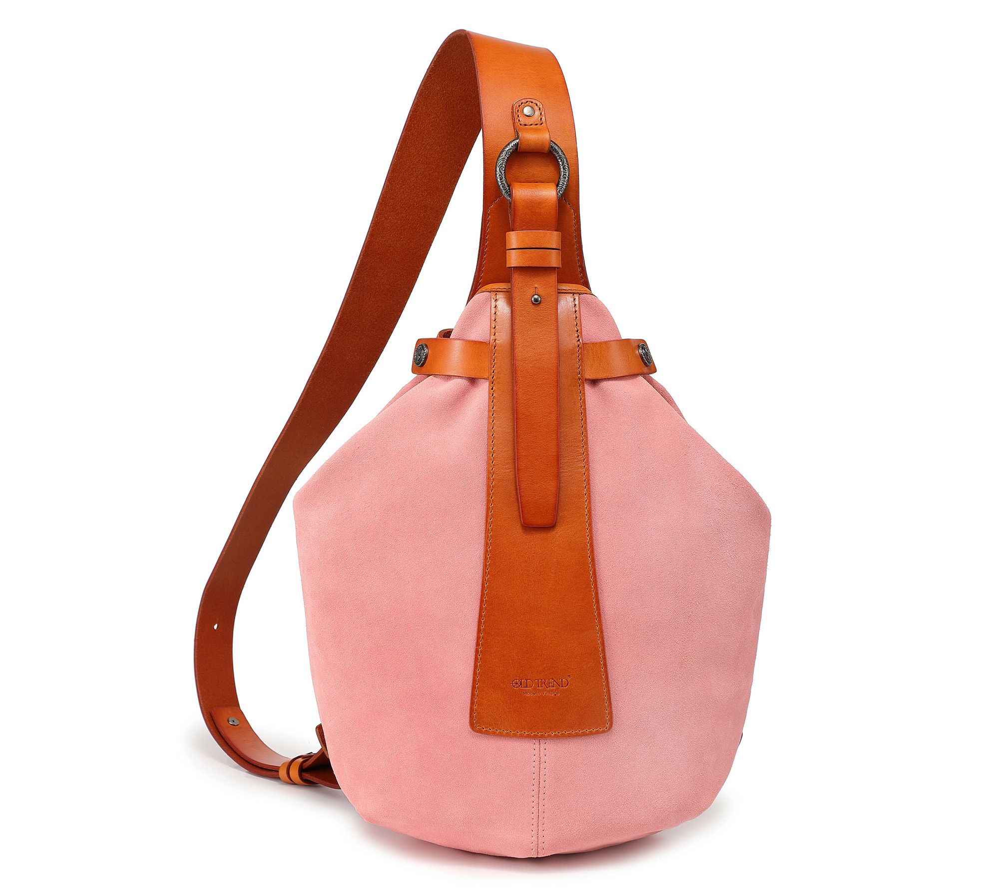 Old Trend Daisy Leather Sling Bag