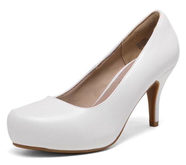 Dream Pairs Women's Low Stiletto Heel Pumps - Tiffany