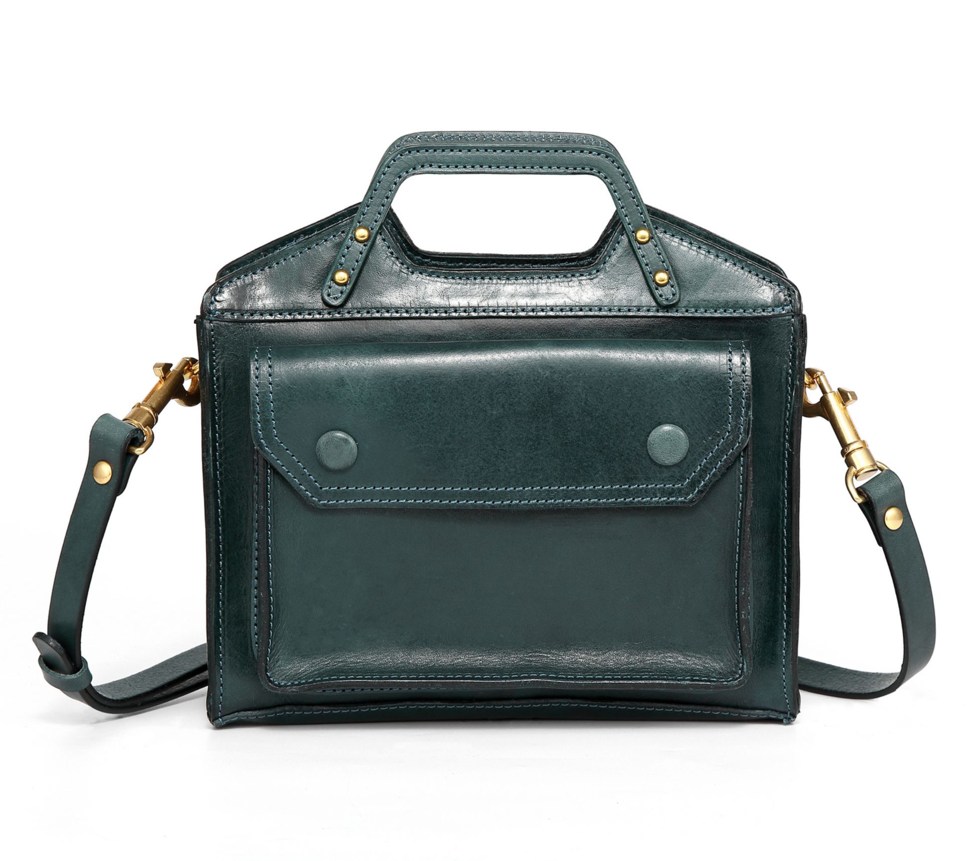 Old Trend Basswood Mini Tote Leather Crossbody