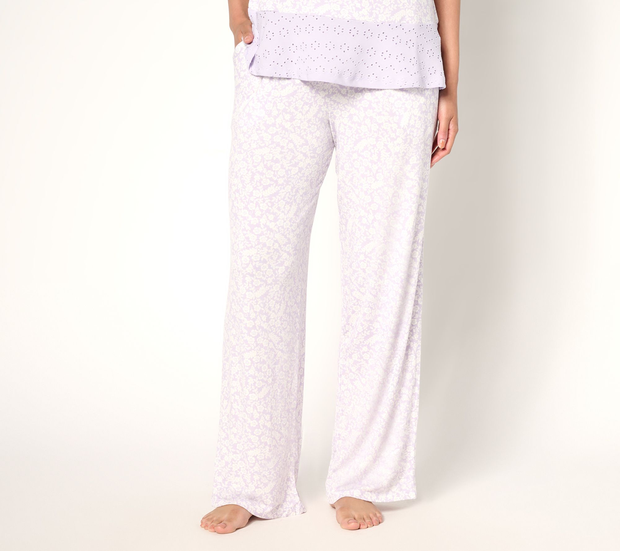 "As Is" Cuddl Duds Soft Stretch Relaxed Lounge Pant