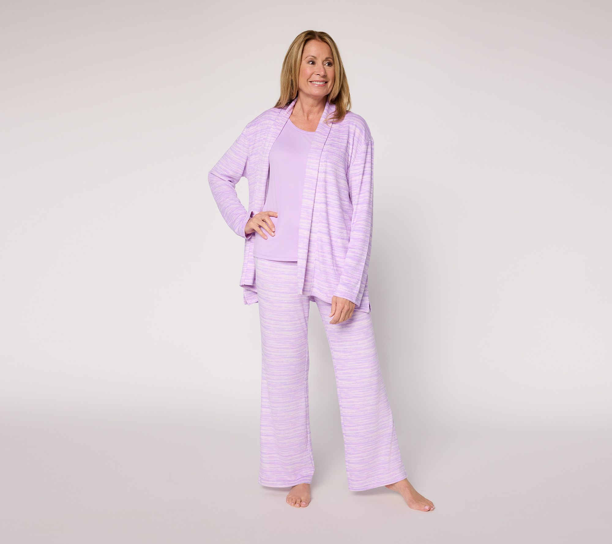 MUK LUKS Sweater Knit & Cloud Knit Lounge Set