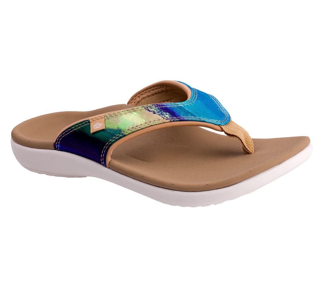 Spenco Orthotic Thong Sandals - Yumi Monet