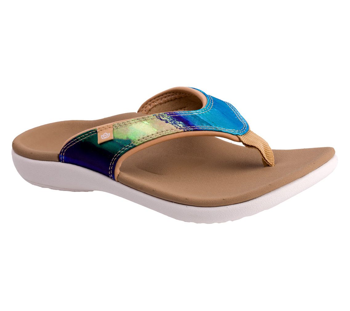 Spenco Orthotic Thong Sandals - Yumi Monet