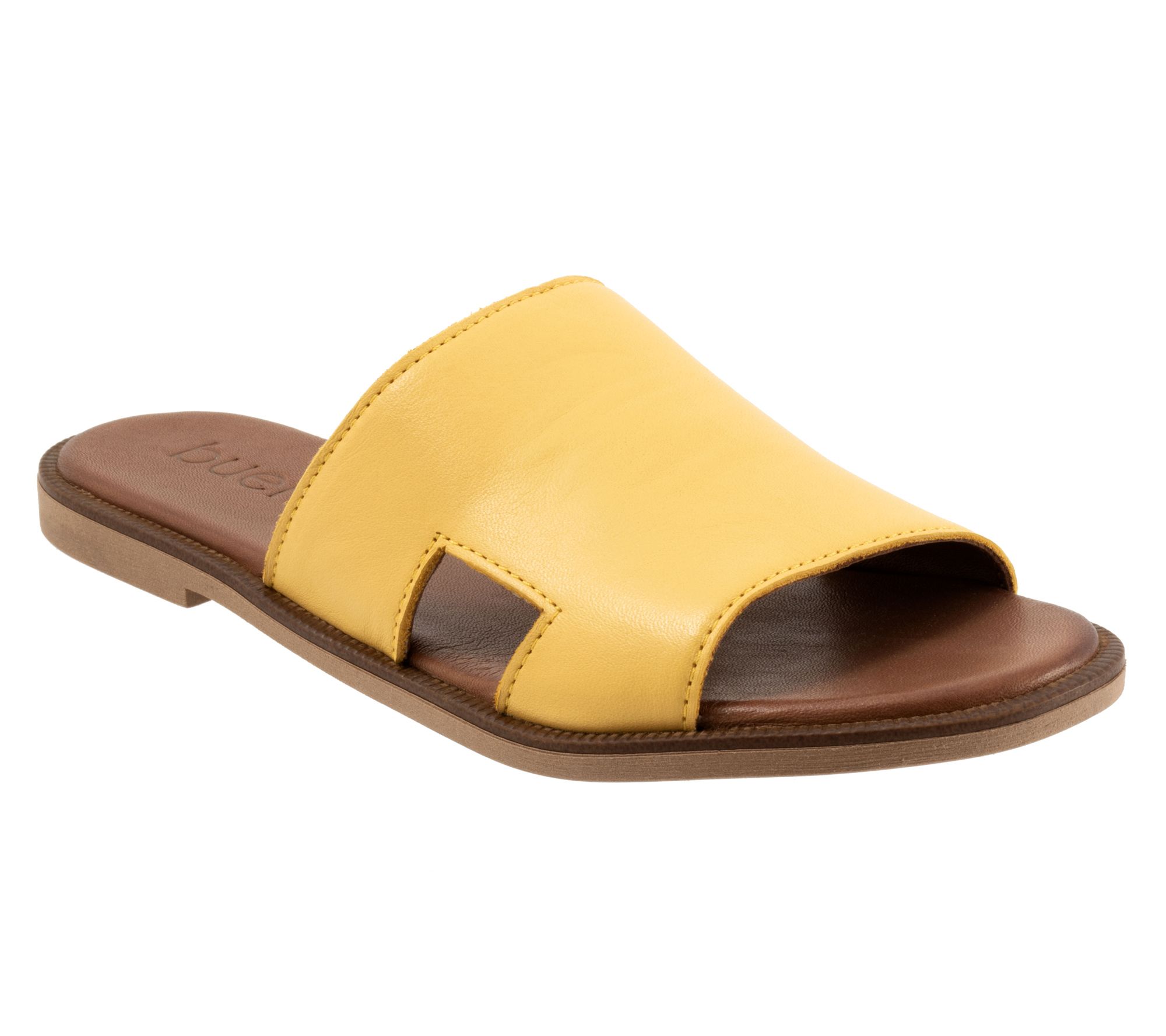 Bueno Hendrix Leather Slide Sandal