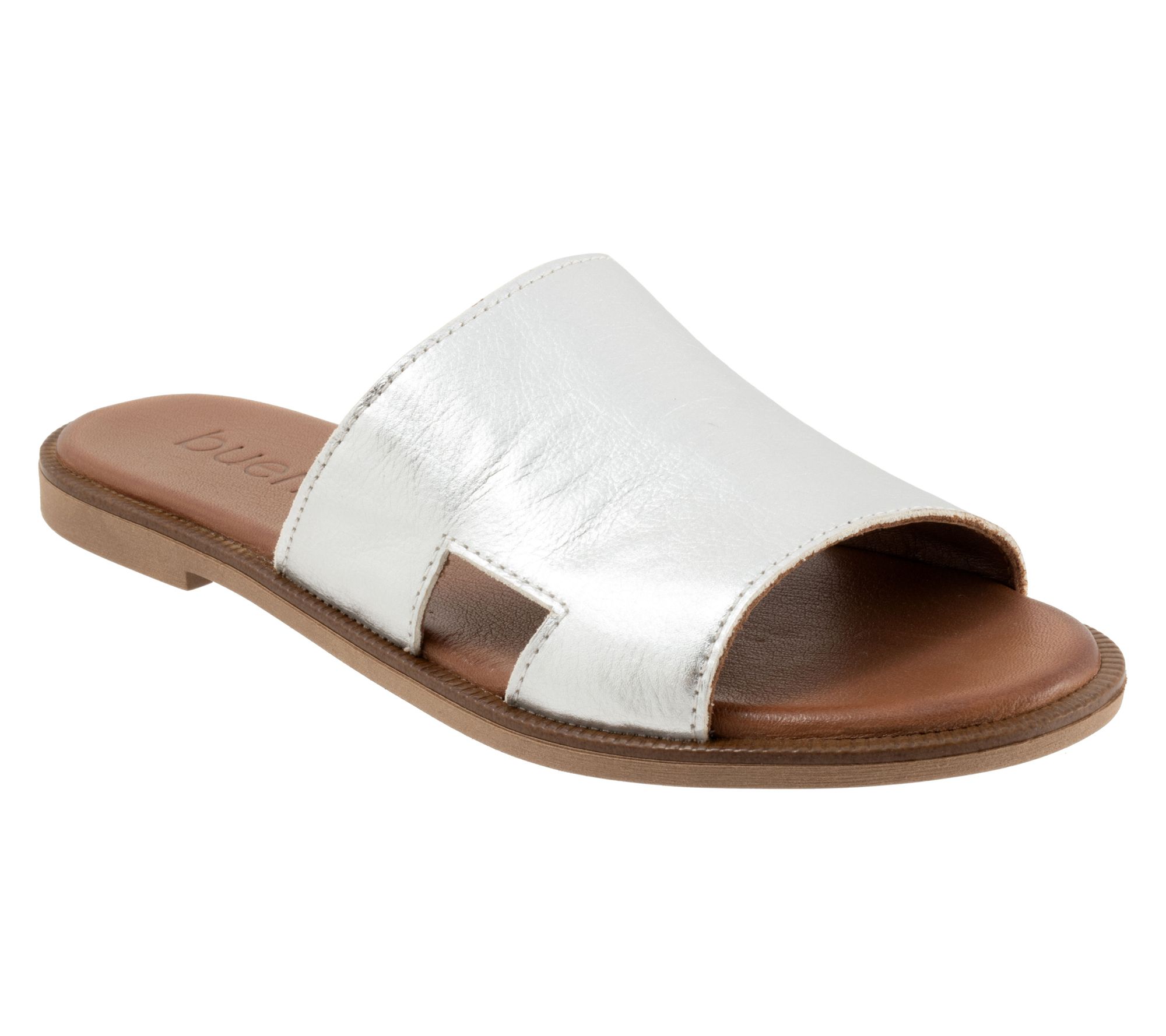 Bueno Hendrix Leather Slide Sandal