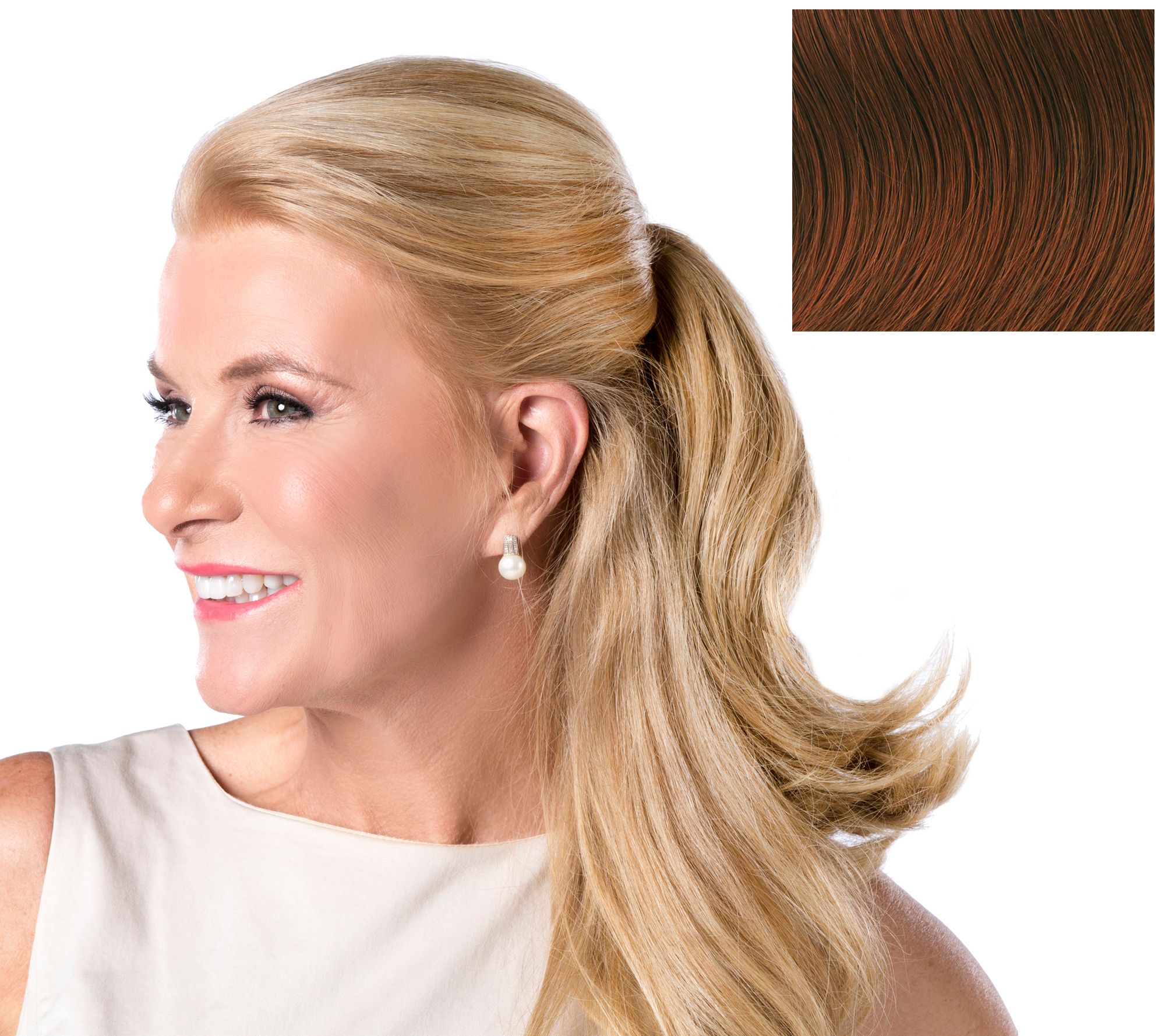 Toni Brattin Twin Clip Fun Flip Hairpiece