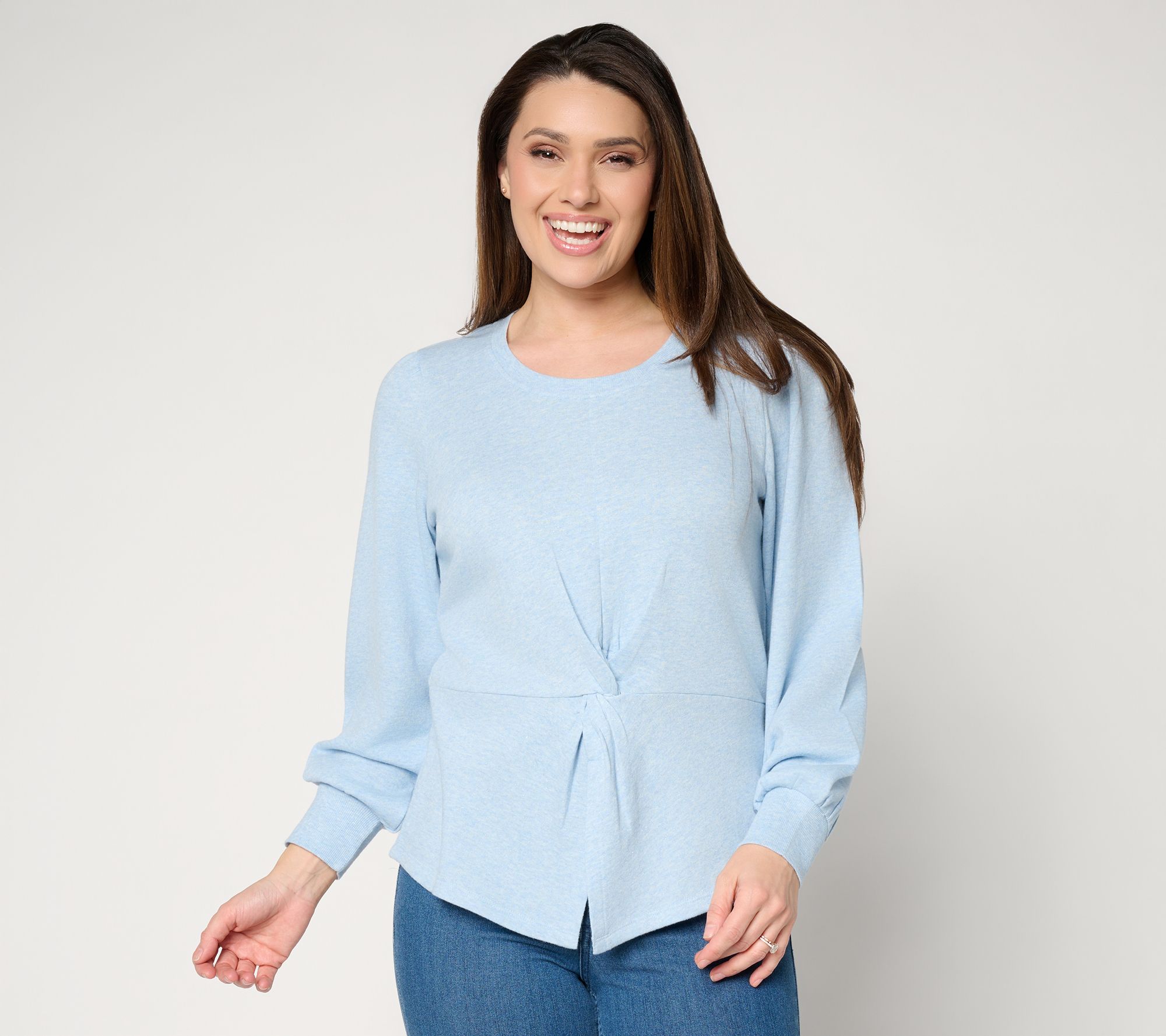  Mally Roncal So Soft Shimmer Terry Twist Top