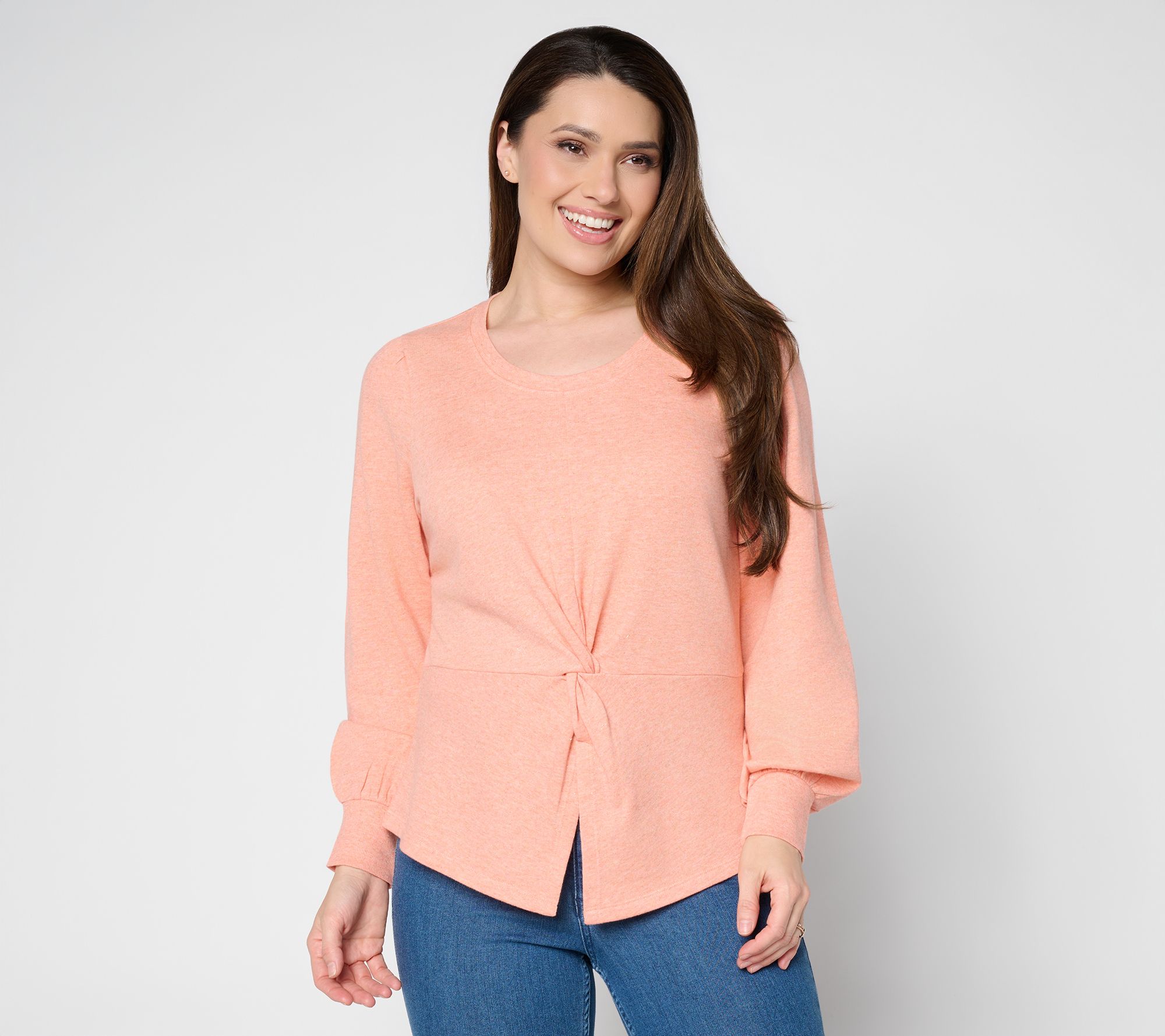 Mally Roncal So Soft Shimmer Terry Twist Top