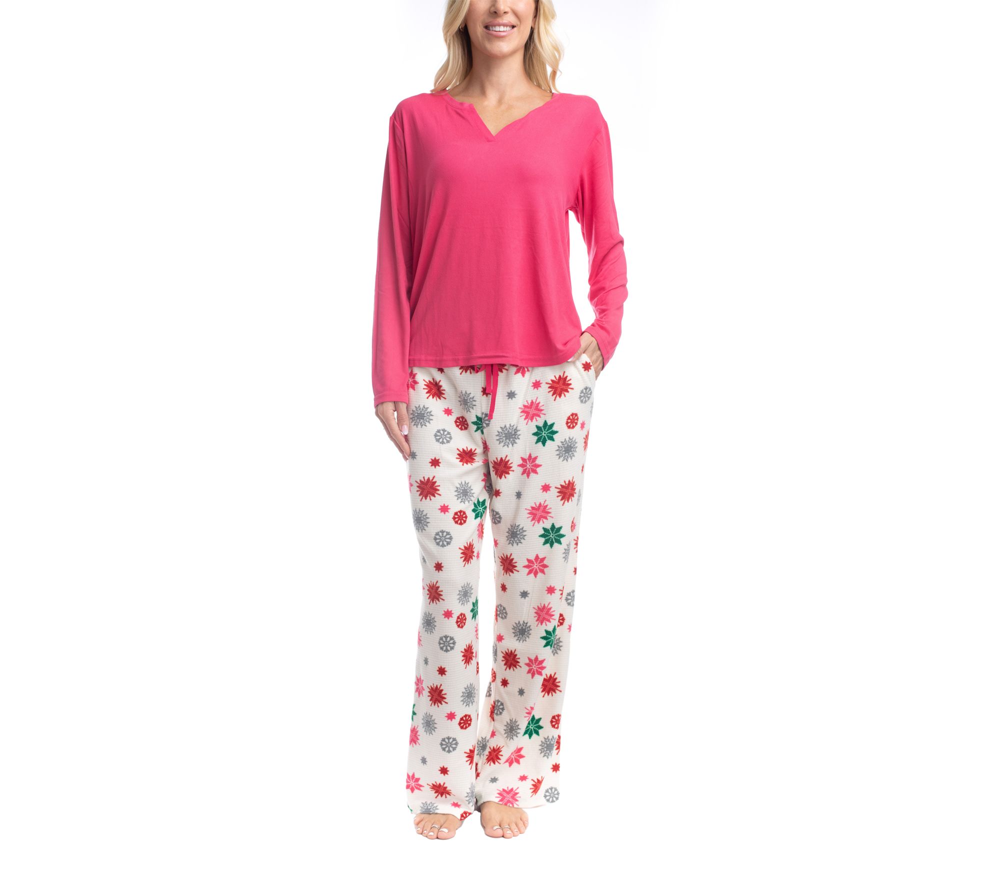 Goodnight Kiss Ladies' Holiday Pop PJ Set