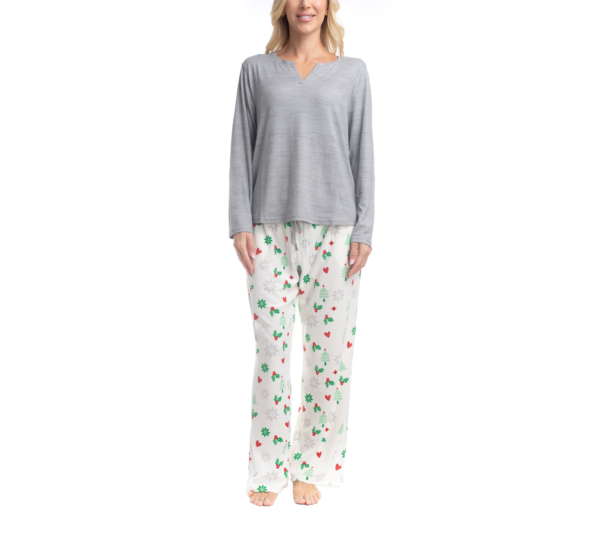 Goodnight Kiss Ladies' Holiday Pop PJ Set