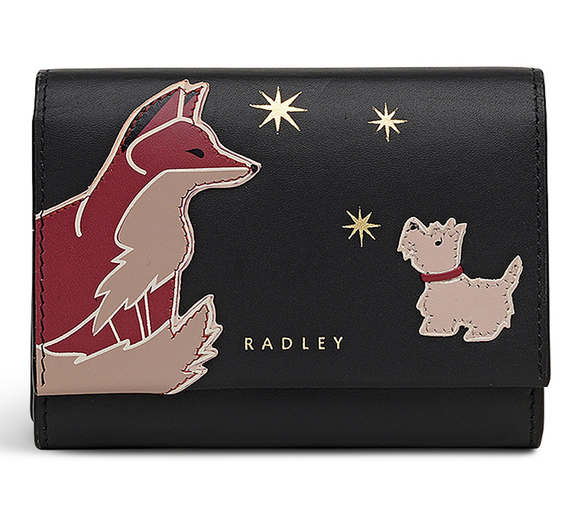 RADLEY Fleeting Fox Medium Flapover Leather Wallet