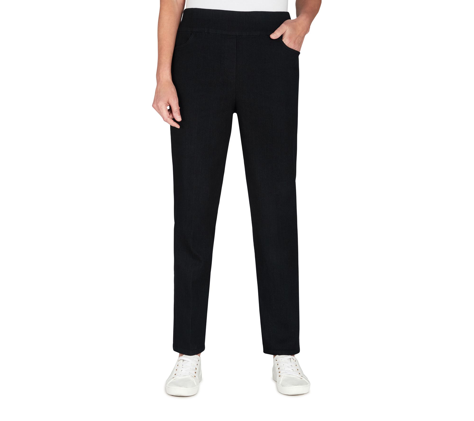 Alfred Dunner Super Stretch Average Length Denim Pants