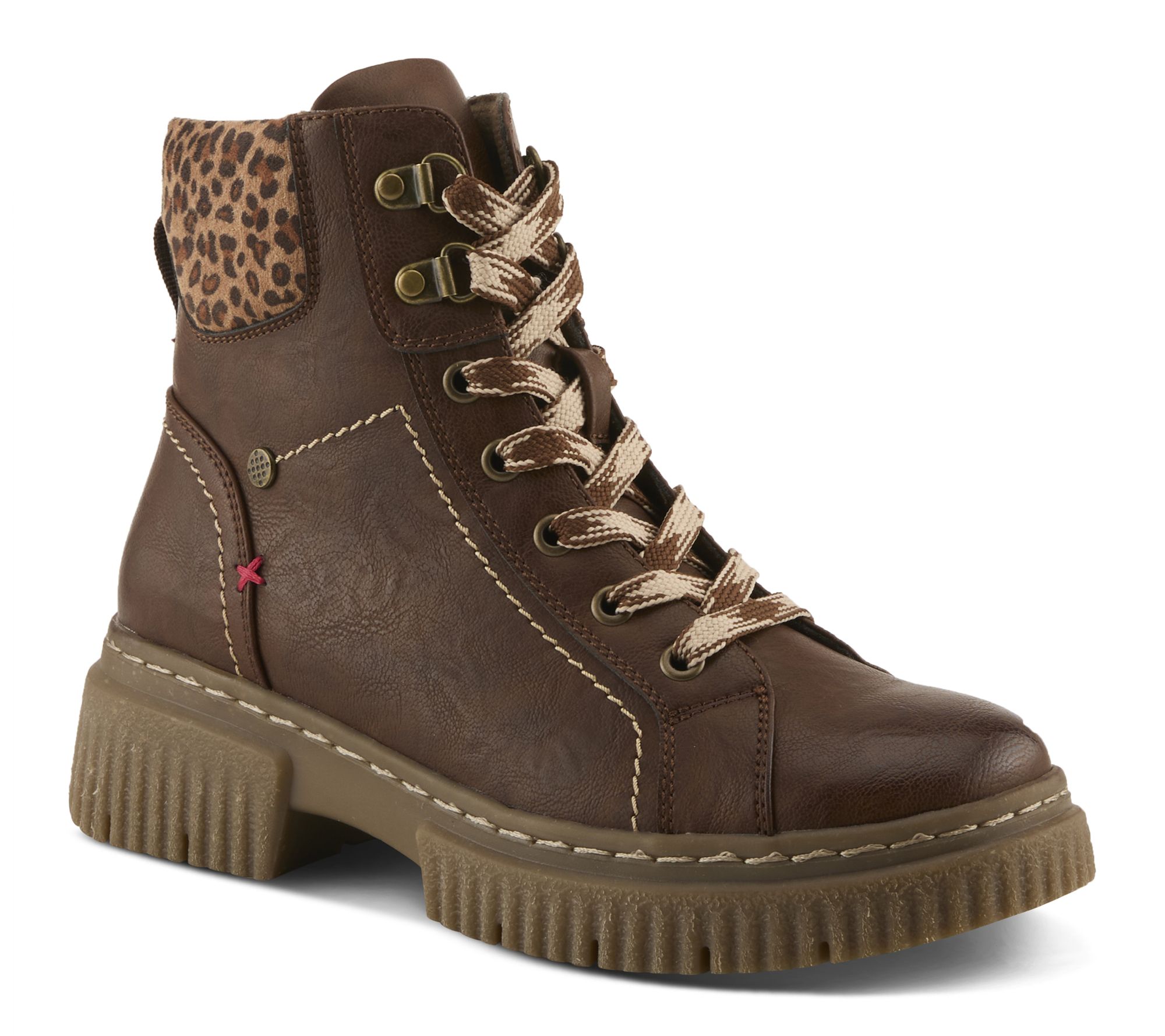 Patrizia by Spring Step Lace-up Boots - Bantu