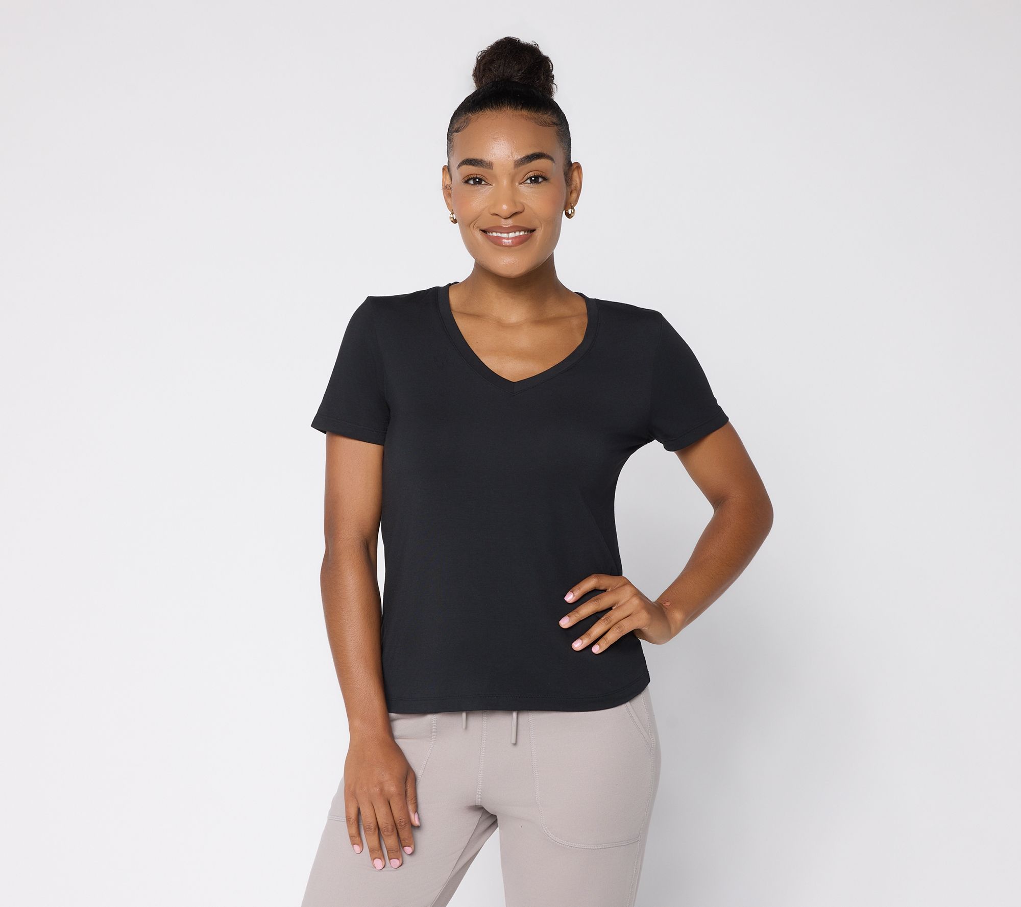 Barefoot Dreams Modal V-Neck Tee