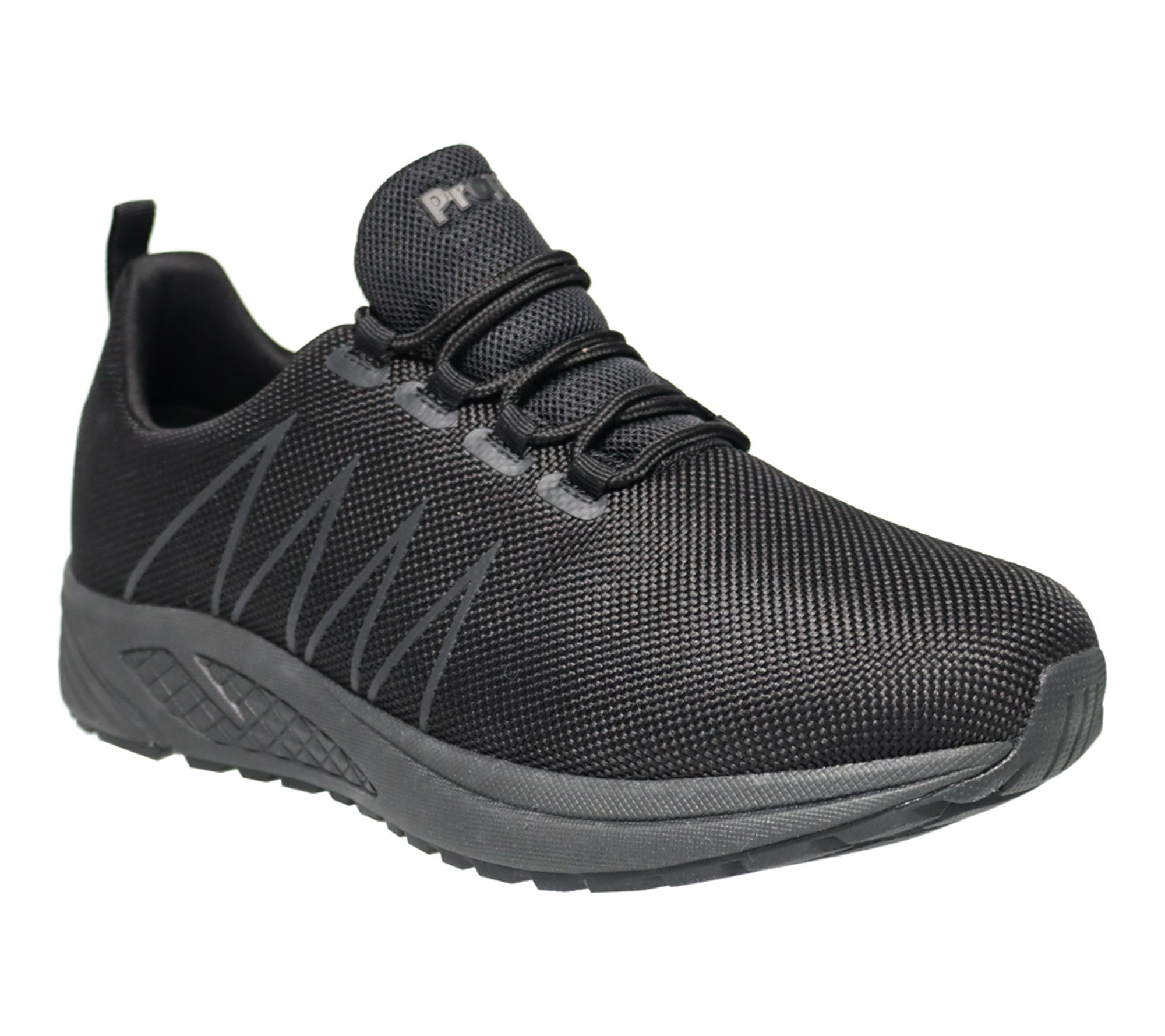 Propet Men's Nubuck Leather Tour Knit Trek Sneakers