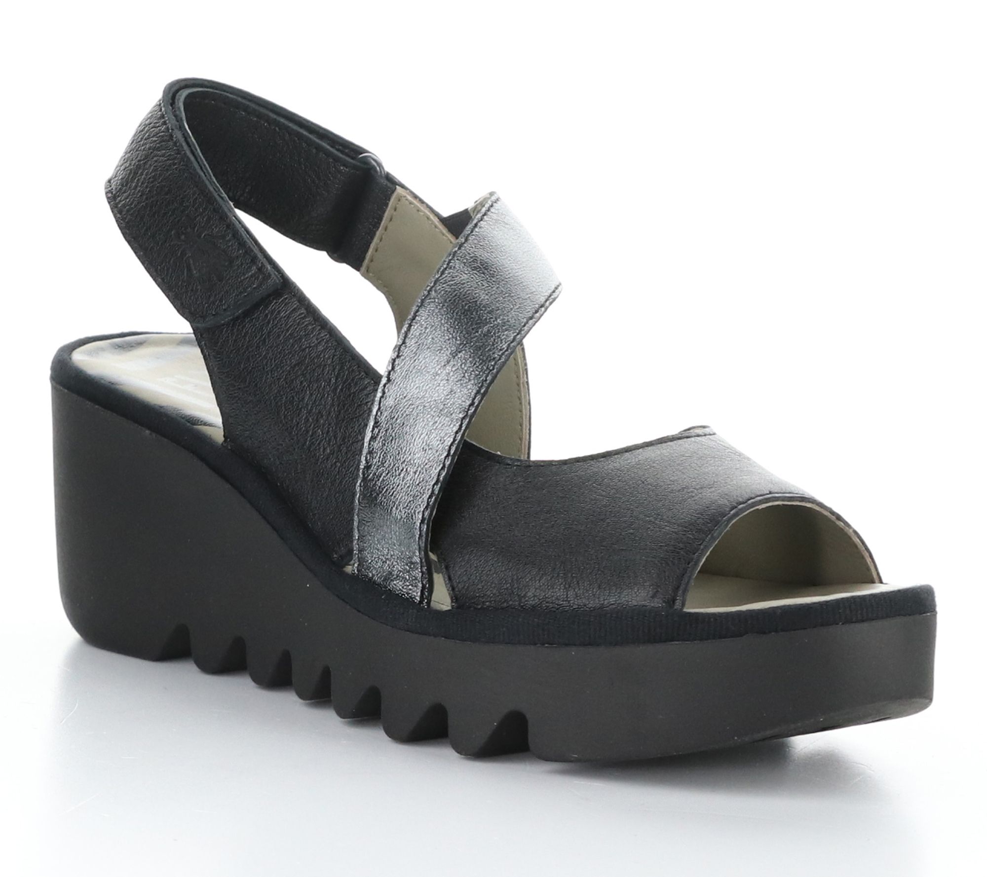 Fly London Idra Leather Sandals - Basy605Fly