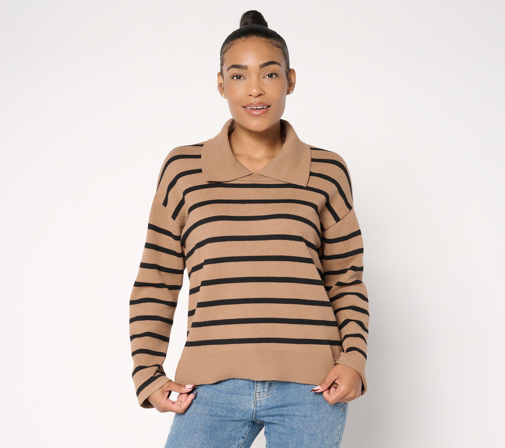 "As Is" Me by Jennie Garth Miles Hi-Low Sweater