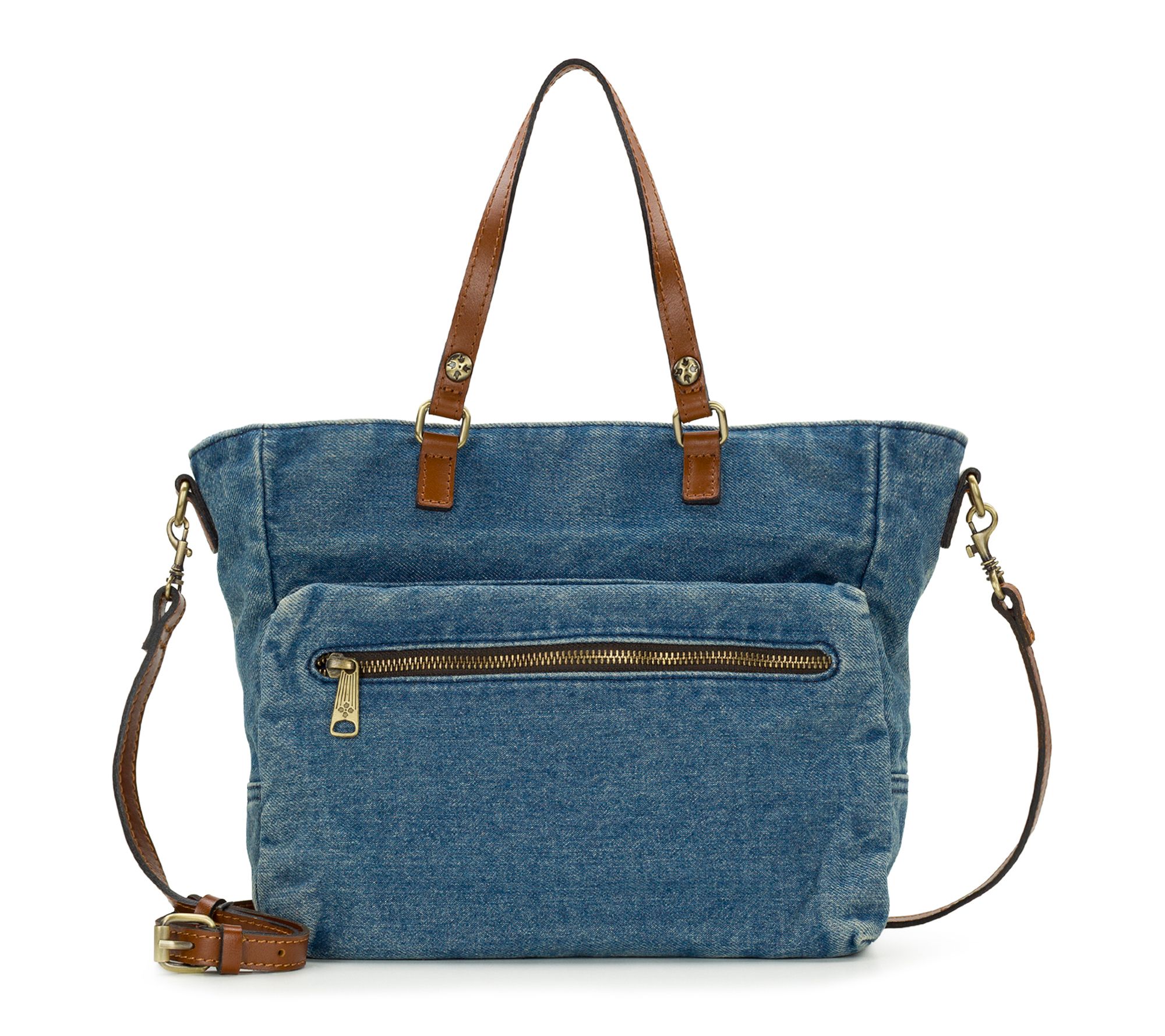 Patricia Nash Maeva Crossbody - Denim Stonewashed