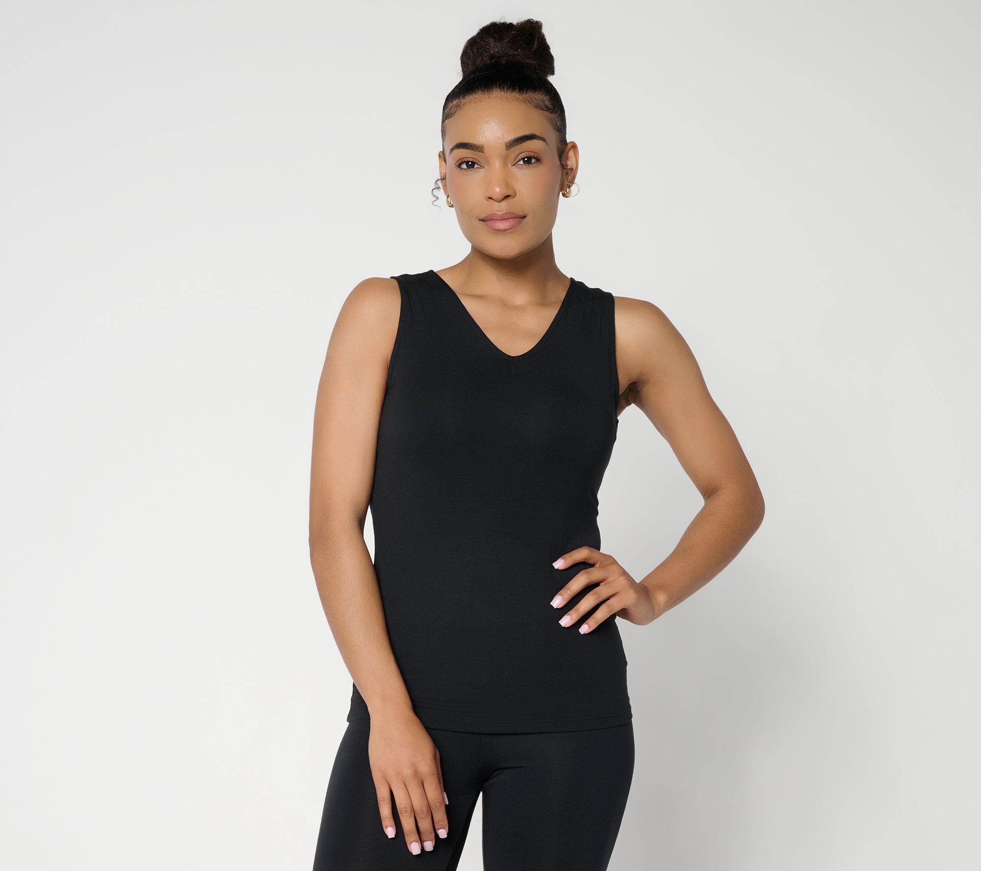 Joan Rivers Wardrobe Builders Buttersoft Knit Reversible Top