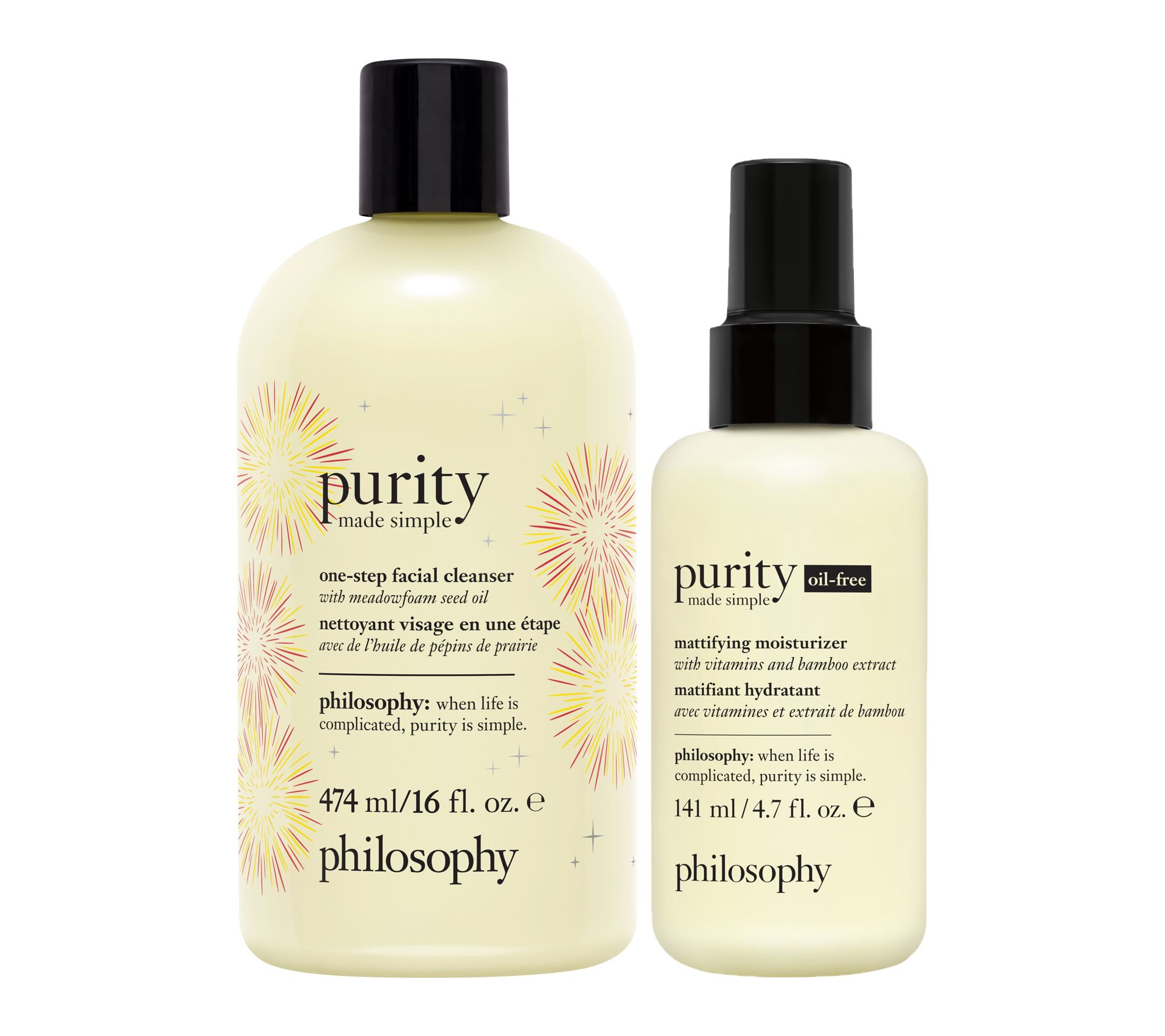 philosophy purity made simple cleanse & moisturize duo