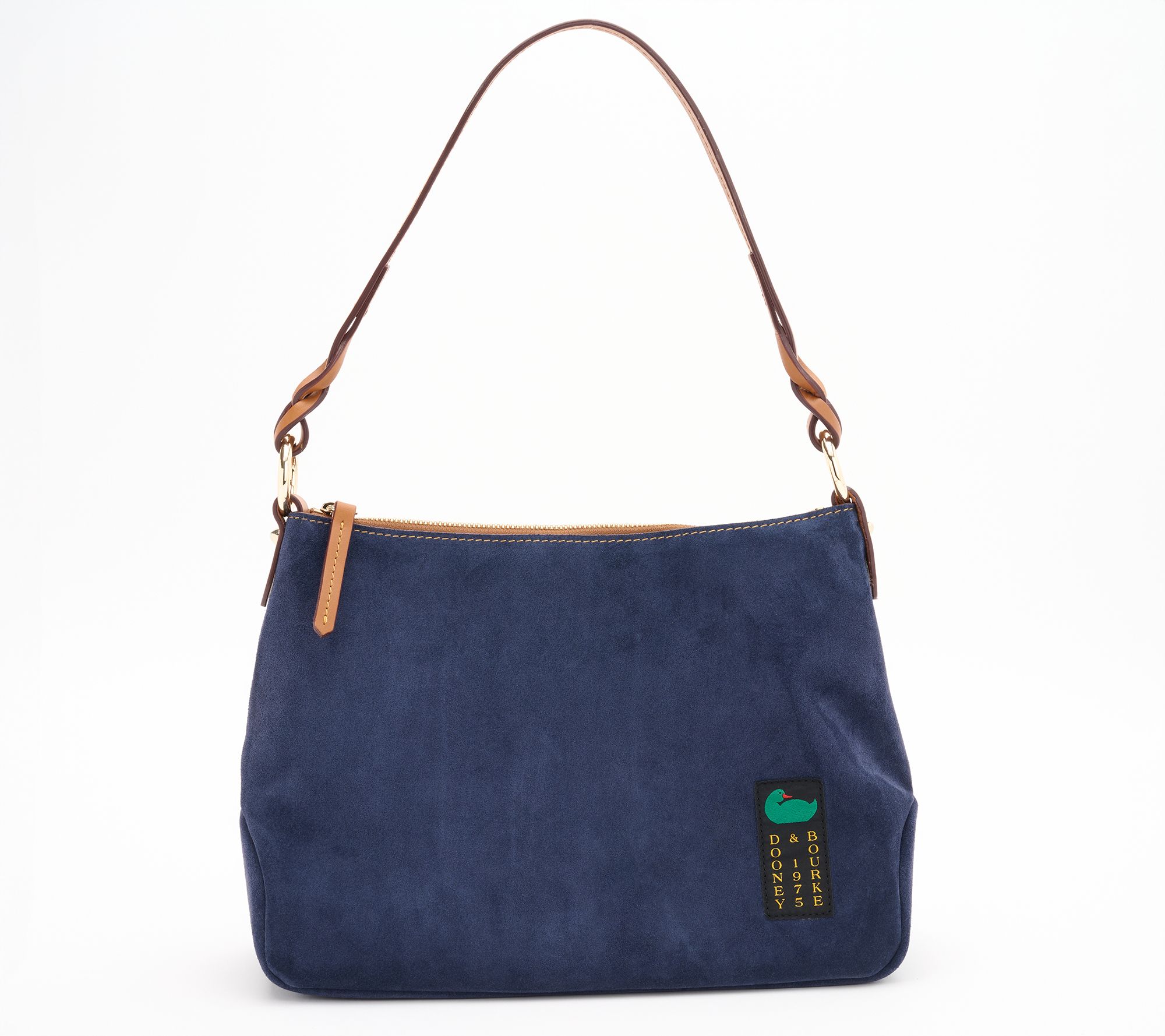 Dooney & Bourke Suede Chloe 30 Shoulder Bag