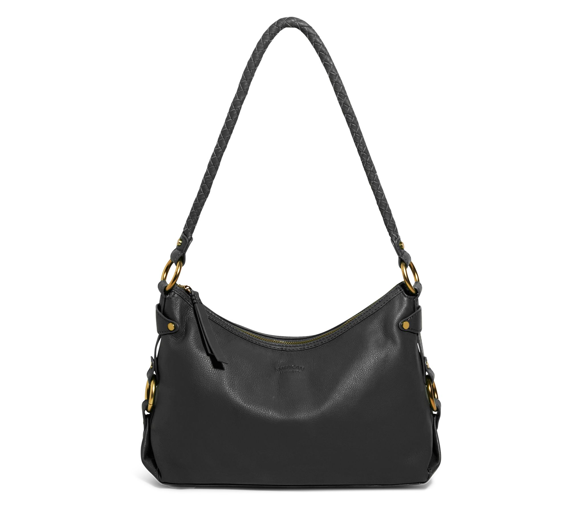 "As Is" American Leather Co. Russet Shoulder Bag