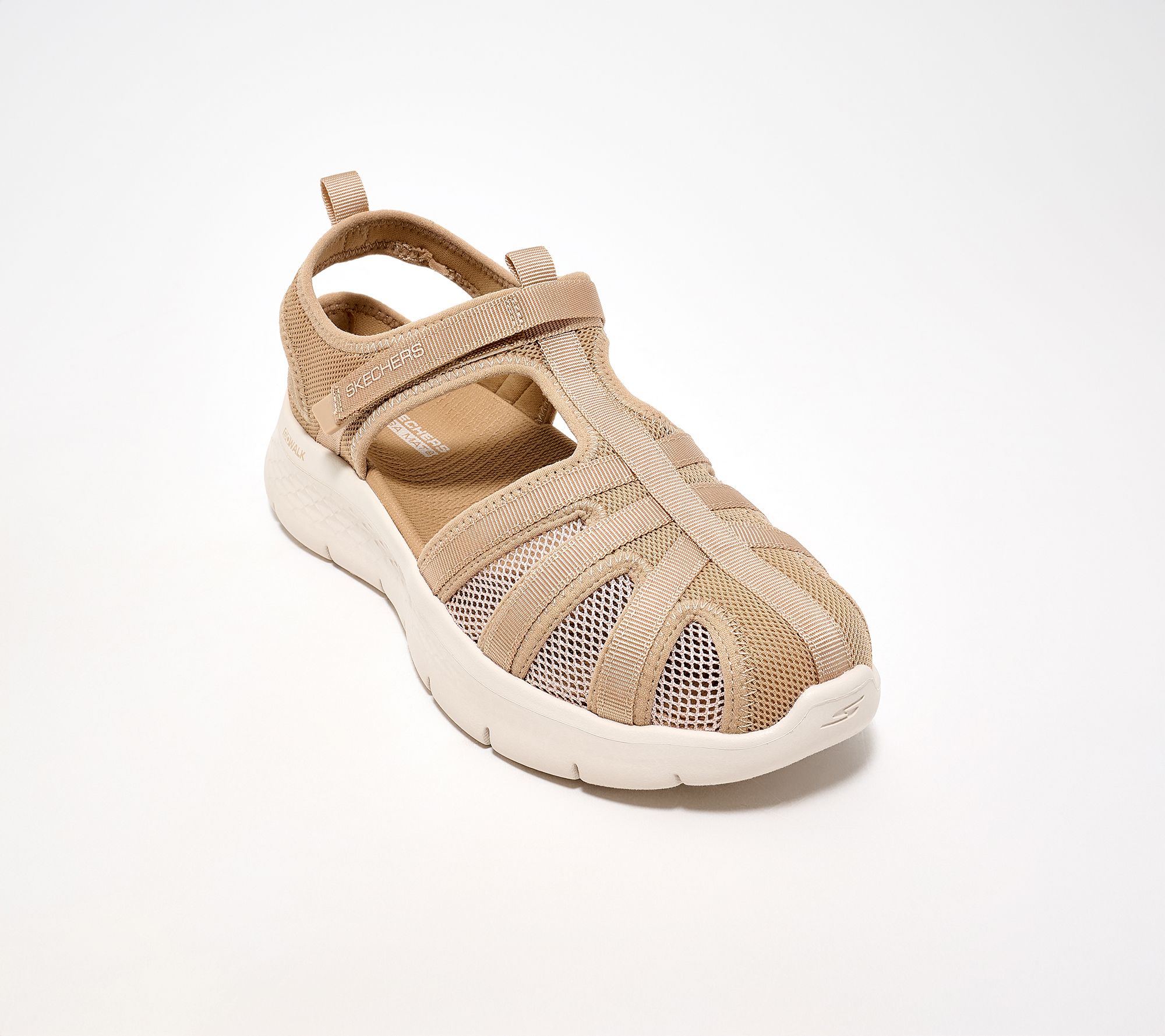 "As Is" Skechers GO WALK Flex Vegan Washable Sandal Fisherman- Jill