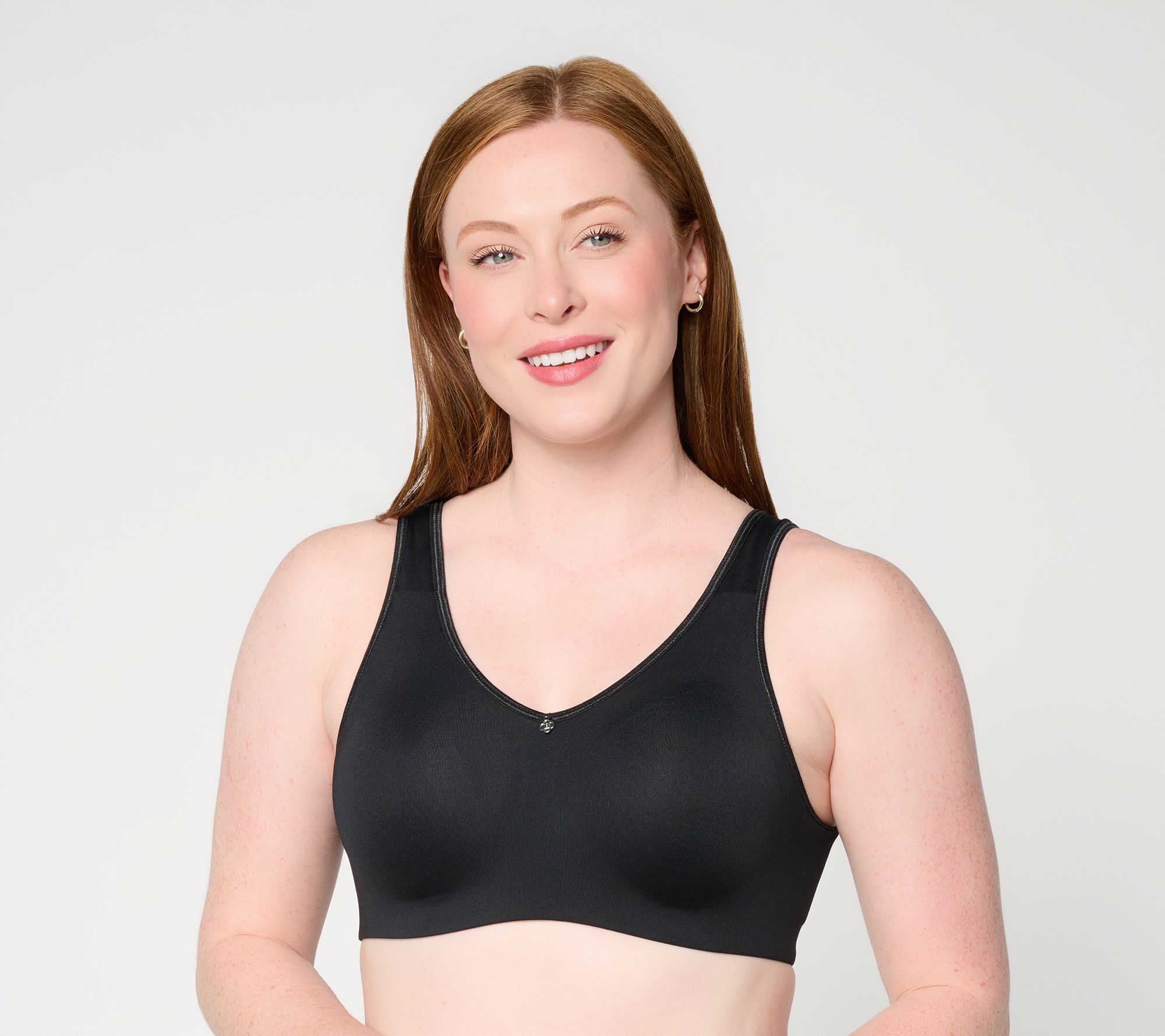 "As Is" Breezies Smooth Curves Wirefree Comfort Bra