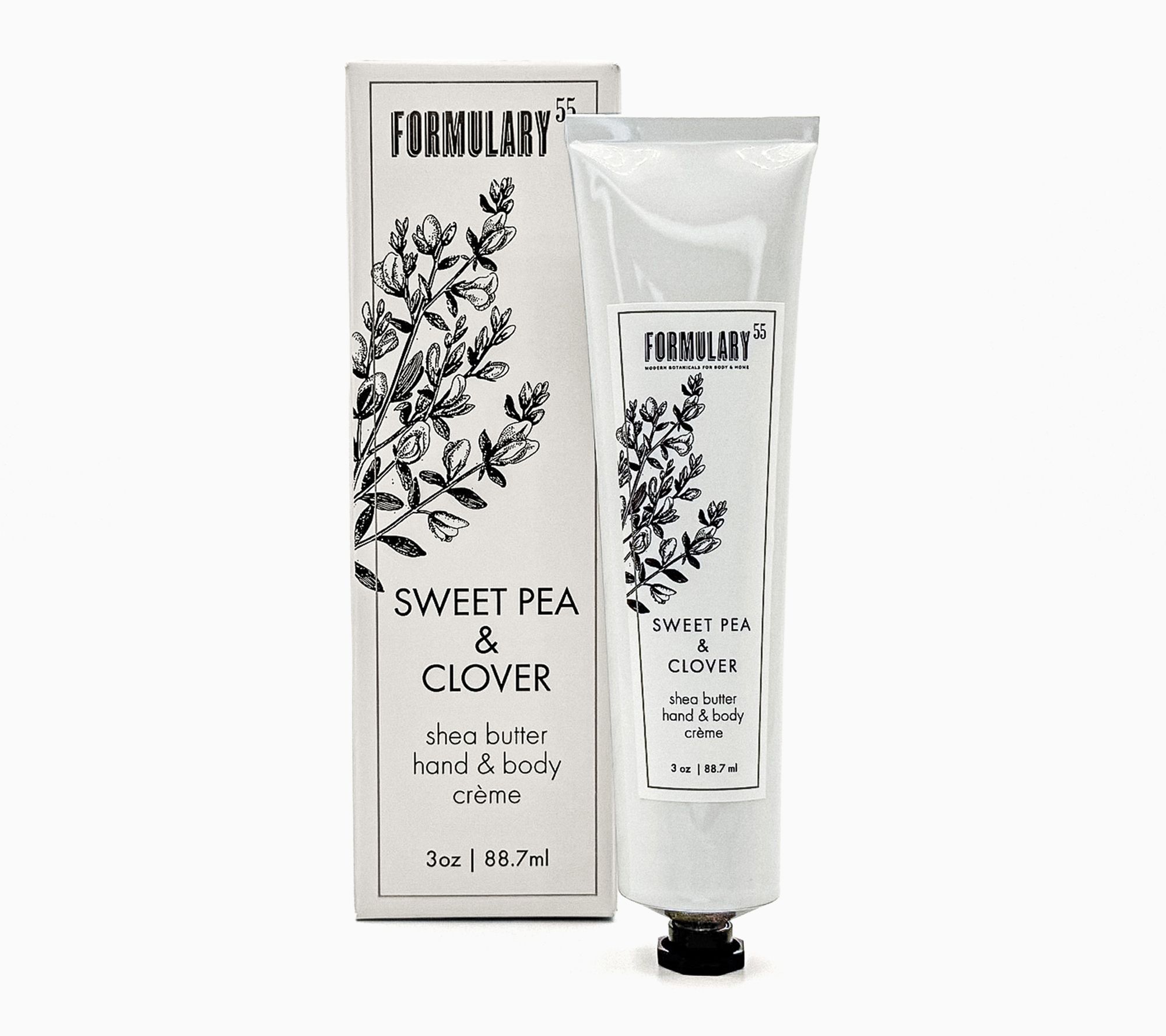 Formulary 55 Sweet Pea & Clover 3oz Hand Creme Tube
