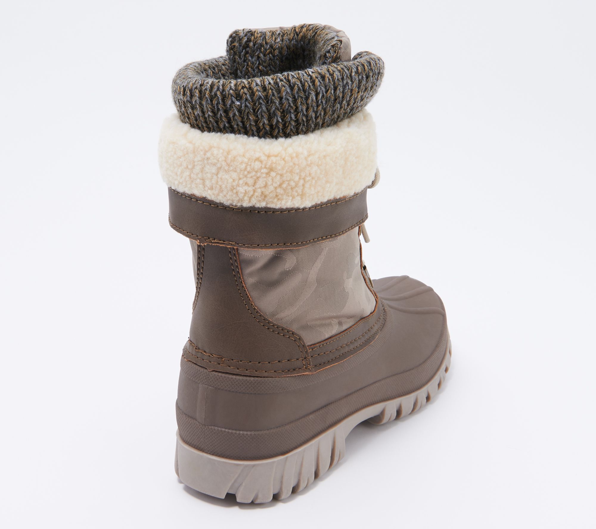 Women's fleece lined duck cheap boots