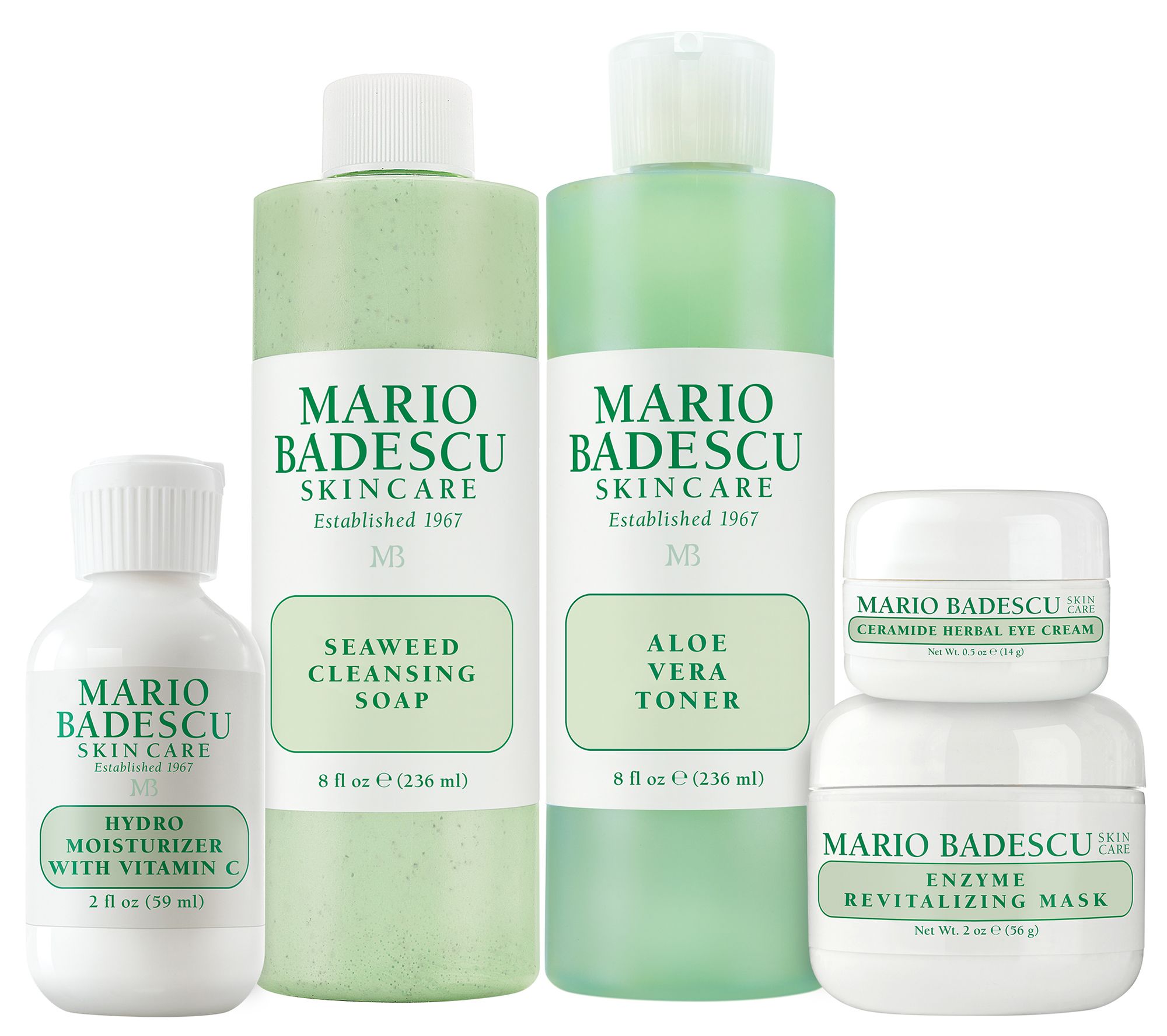 Martha Stewart & Mario Badescu Skin Care 30s 5-Piece Kit Auto-Delivery ...