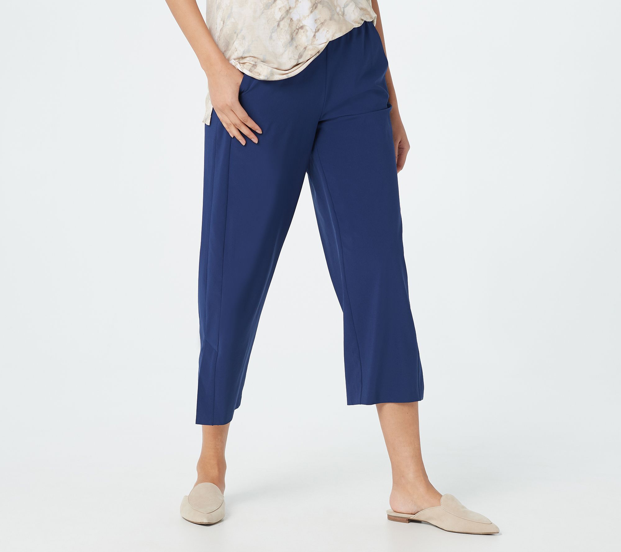 susan graver wide leg pants