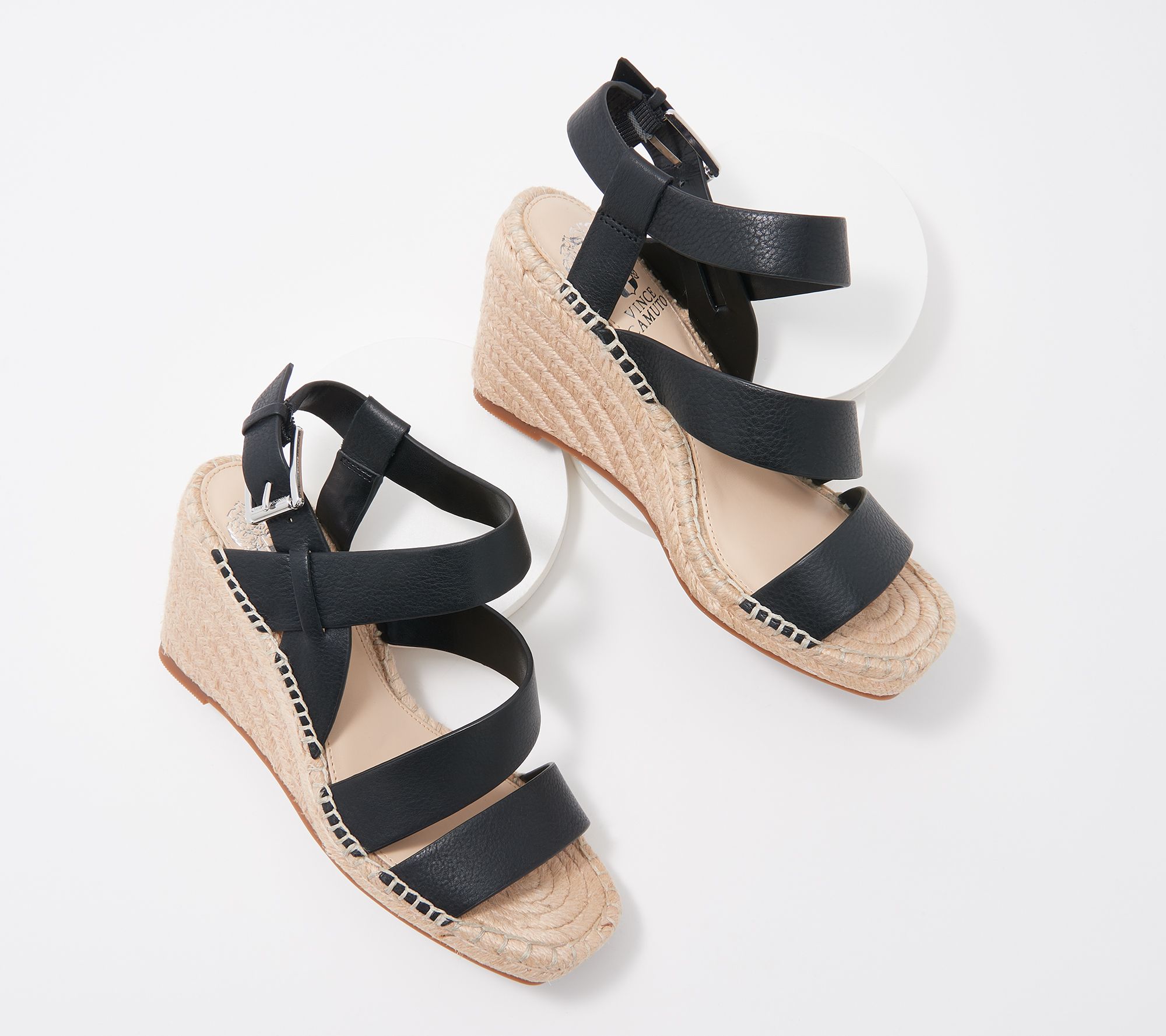 vince camuto tan wedges