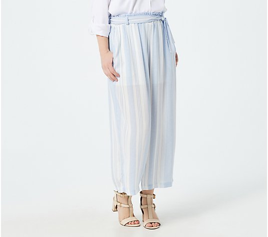 Gibson Look Cropped Wide Leg Pant