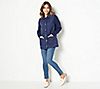 Denim & Co. Quilted Sweater Mix Snap-Front Jacket, 3 of 3