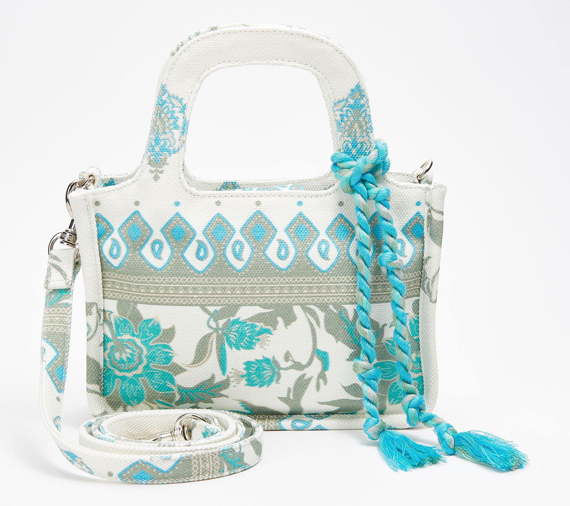 Vince Camuto Printed Small Canvas Tote- Oriel