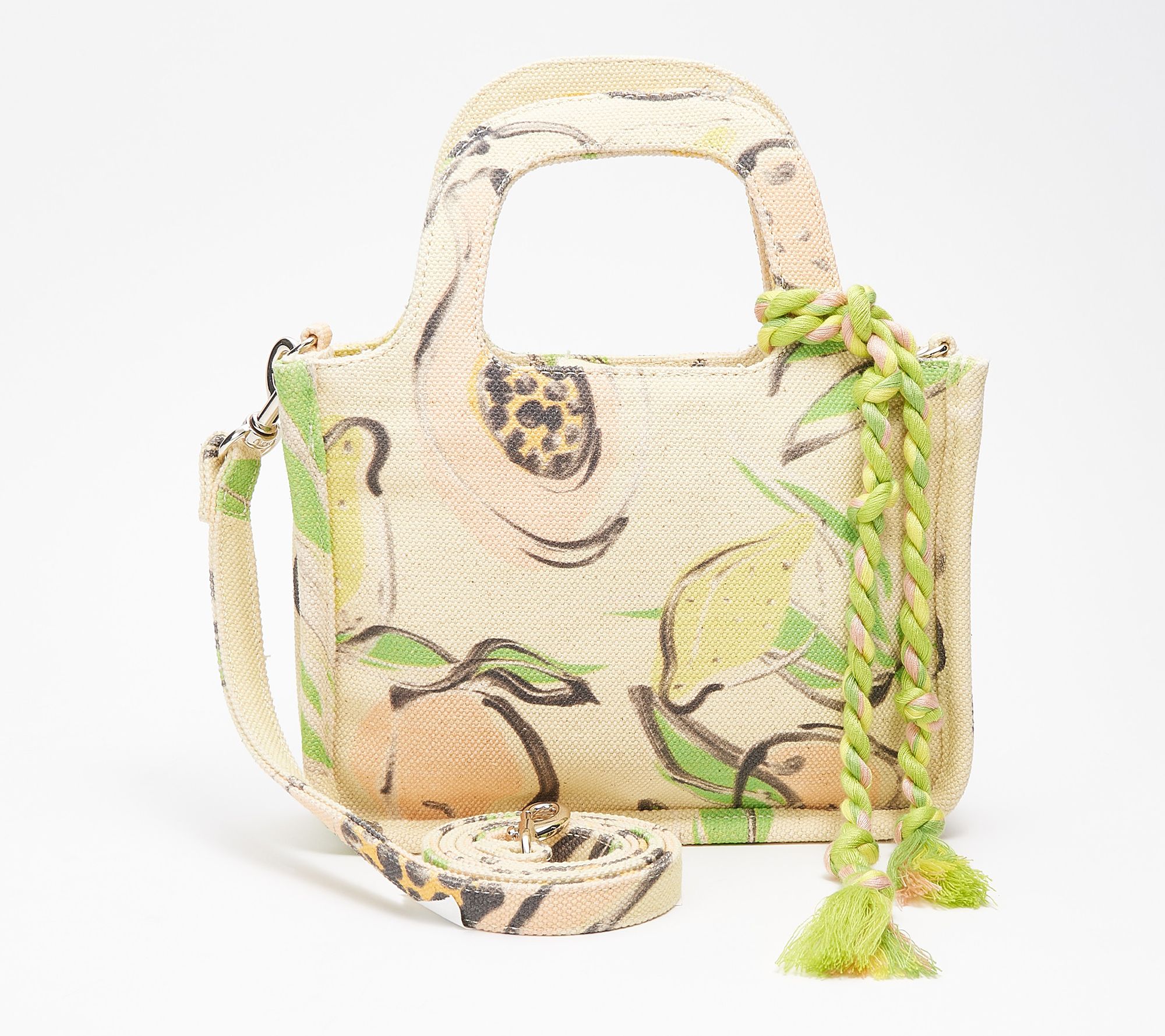 Vince Camuto Printed Small Canvas Tote- Oriel