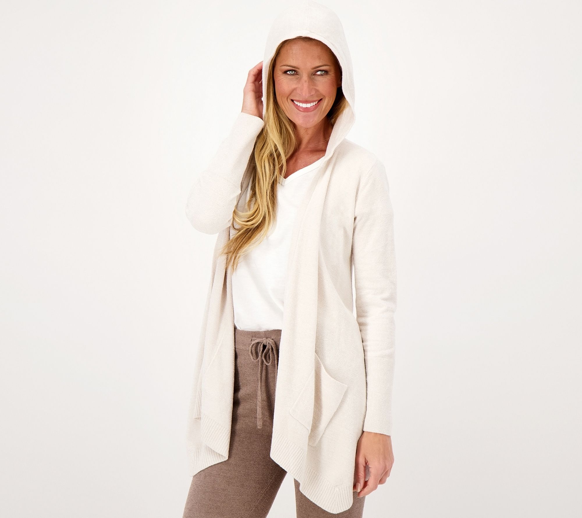 Barefoot Dreams CozyChic Cable Cardigan 