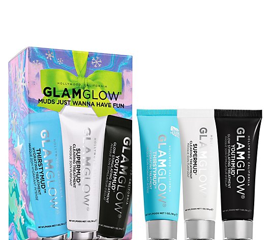 GLAMGLOW MUDS JUST WANT TO HAVE FUN SET