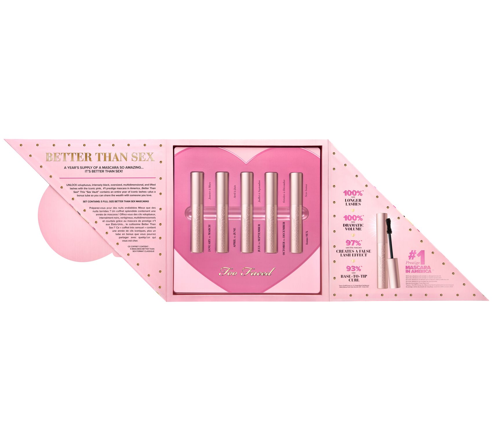 Too Faced Better Than Sex Volumizing Mascara Va ult Set