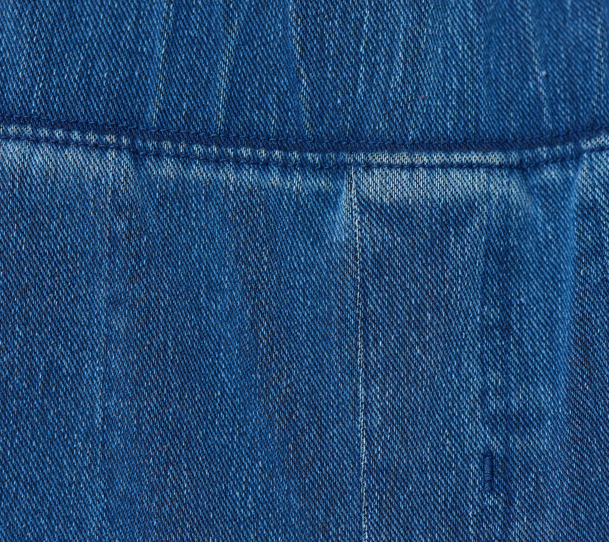 Denim & Co. Comfy Knit Wide-Leg Skimmer Pants Long Shorts Women's Medium LT  Blue