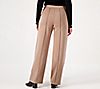 "As Is" Encore by Idina Menzel Petite Ponte Knit Pull On Trouser, 1 of 2