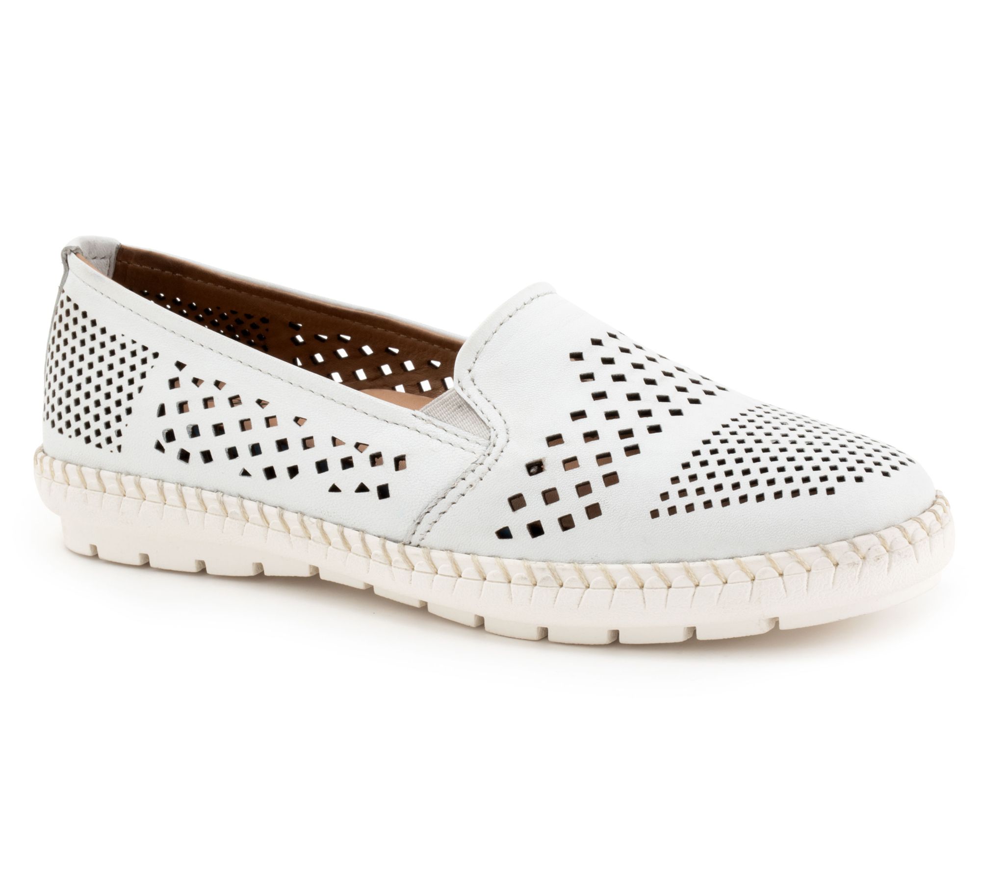 Trotters Women's Perforated Loafers - Royal