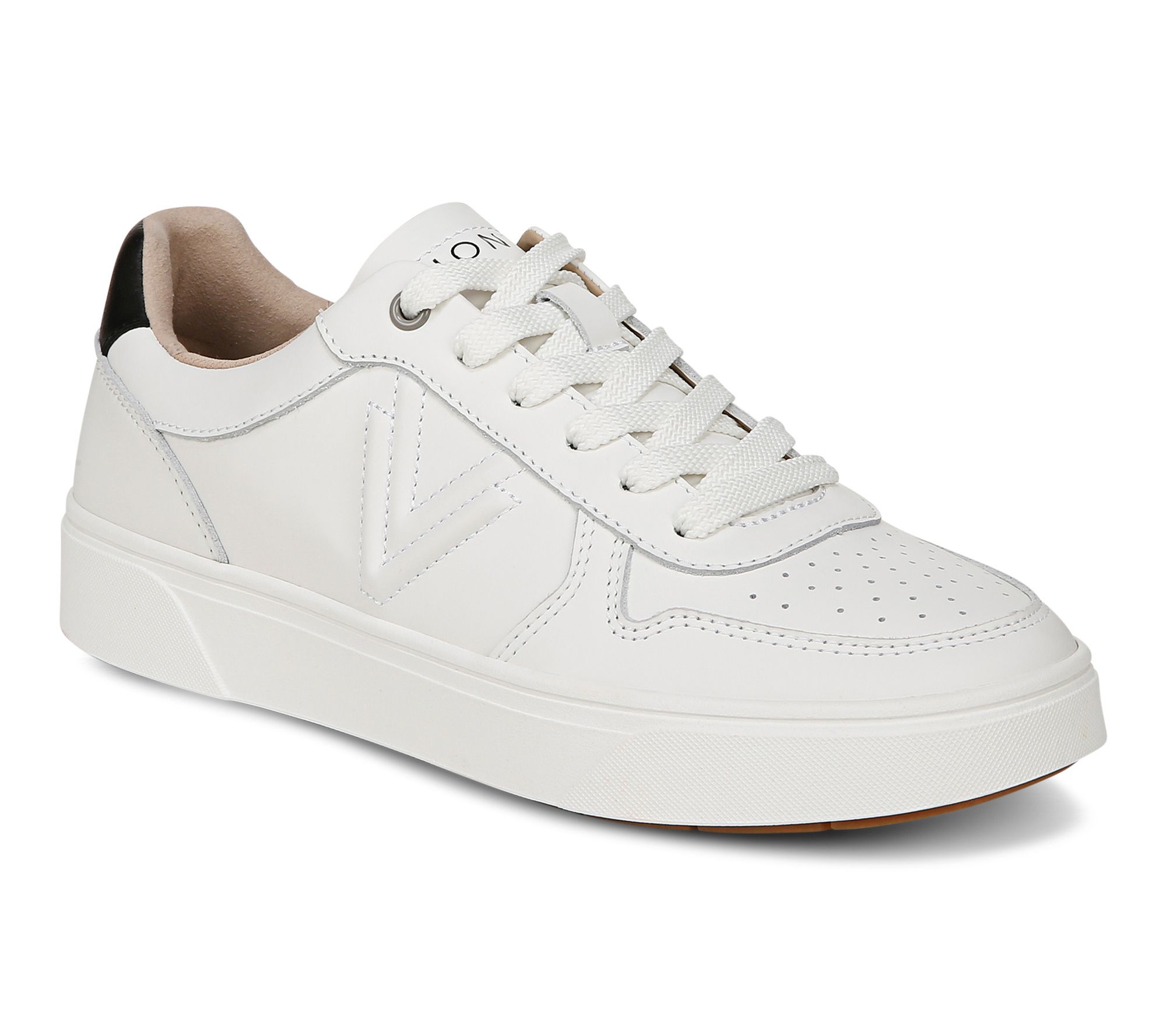Vionic Casual Leather Court Sneakers - Kimmie Court