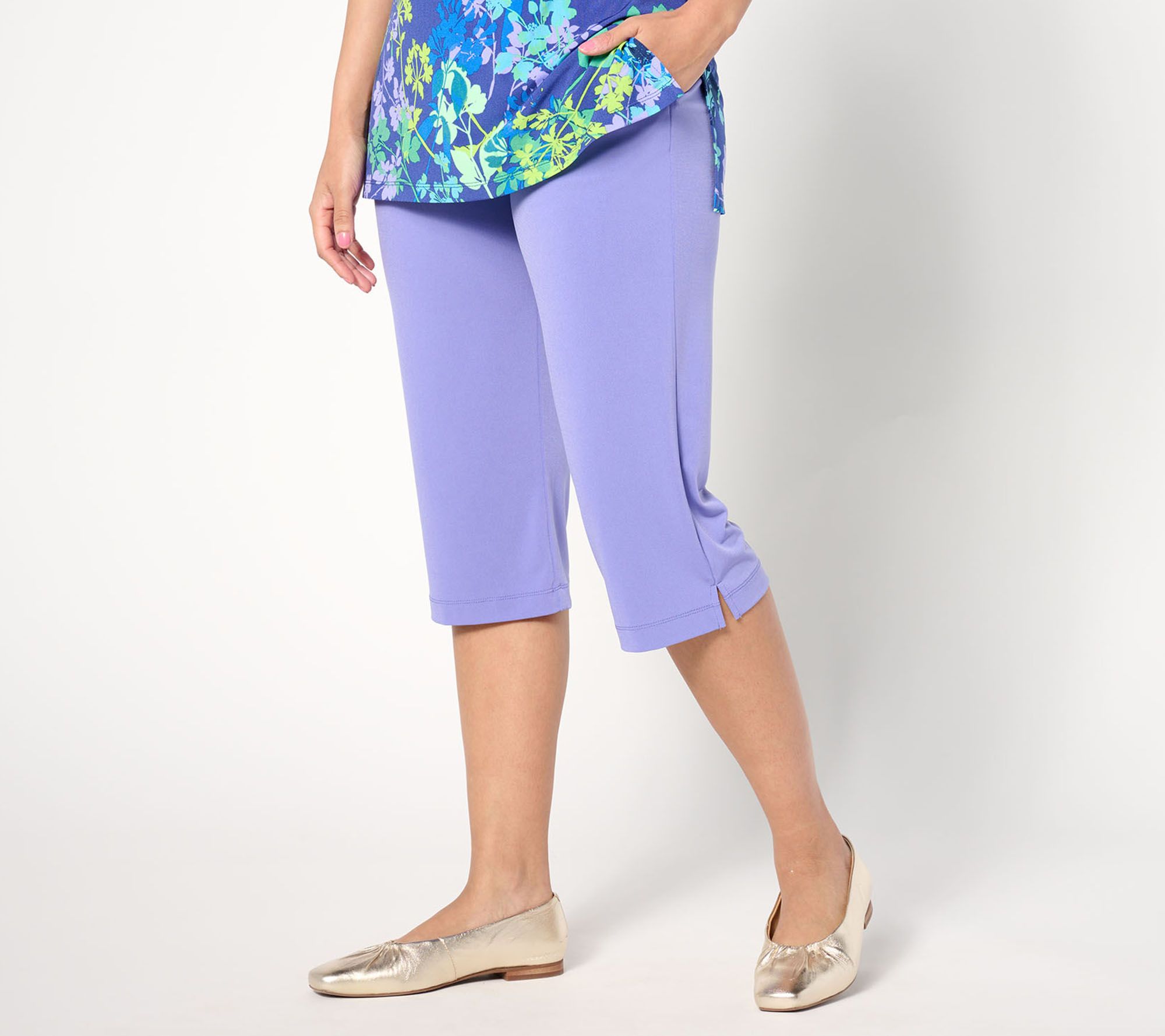 "As Is" Susan Graver Reg Modern Essentials AVA Pedal Pusher