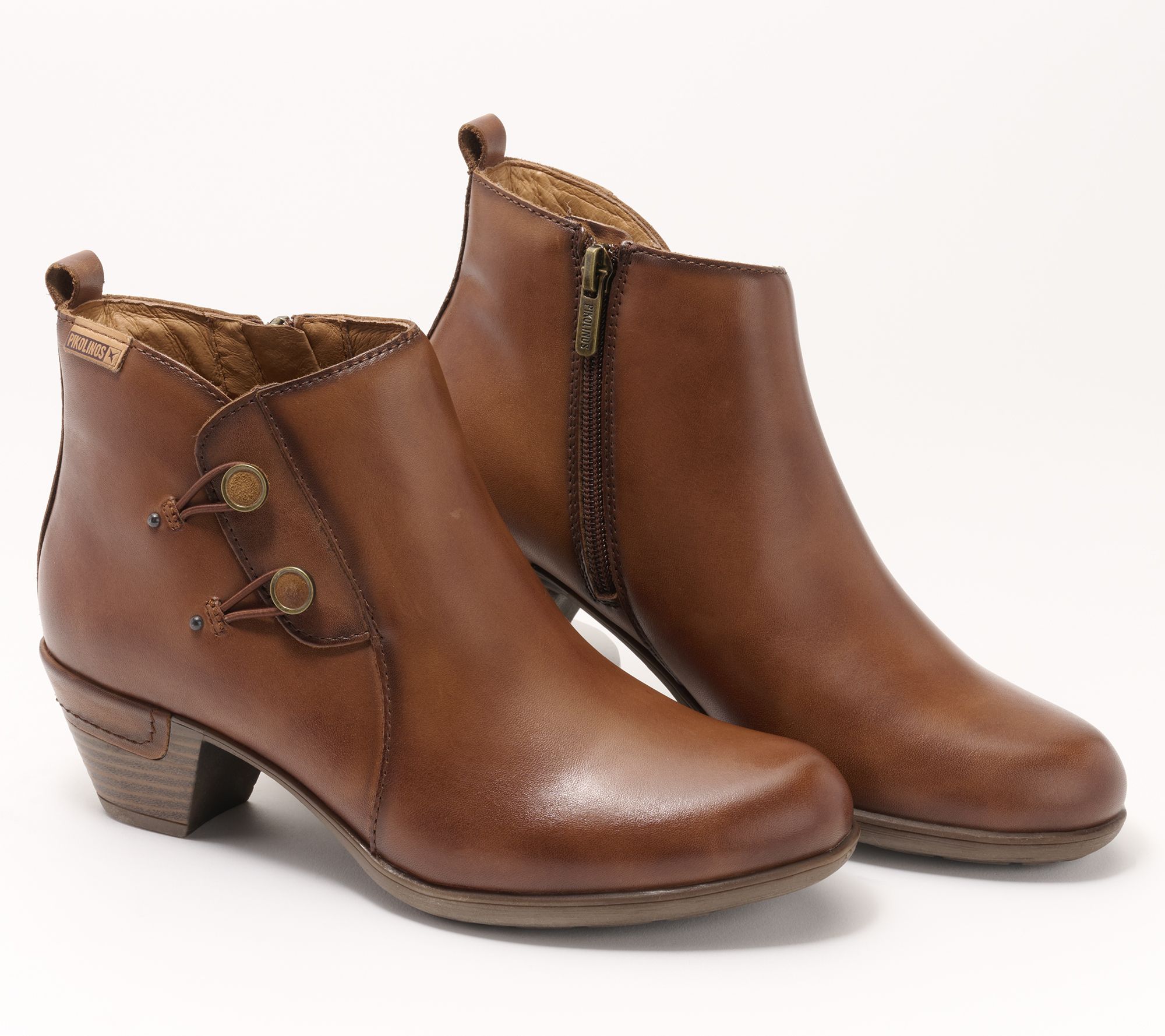 As Is Pikolinos Leather Ankle Boots -Rotterdam