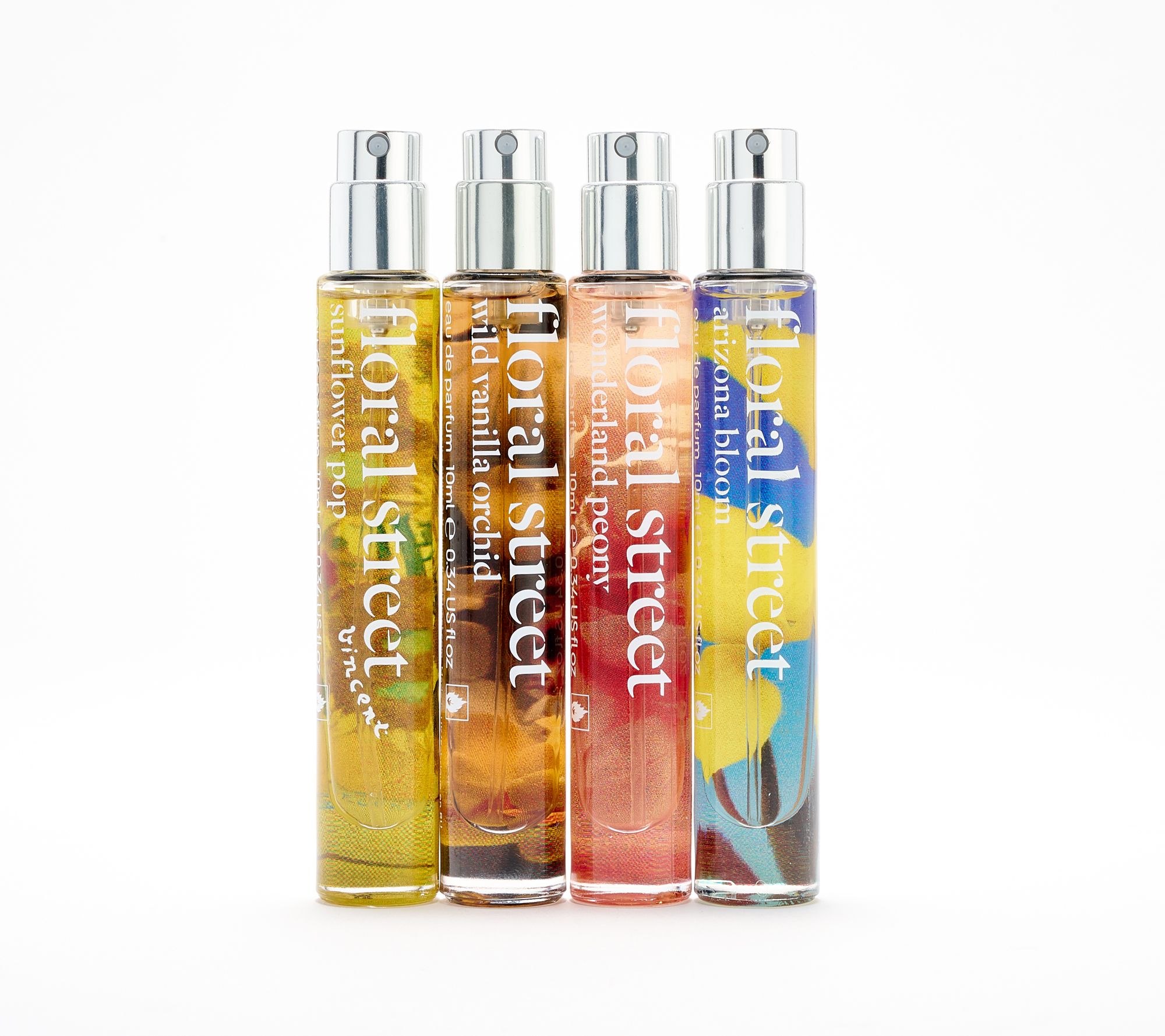 Floral Street Set of 4 Eau De Parfume Travel Sprays