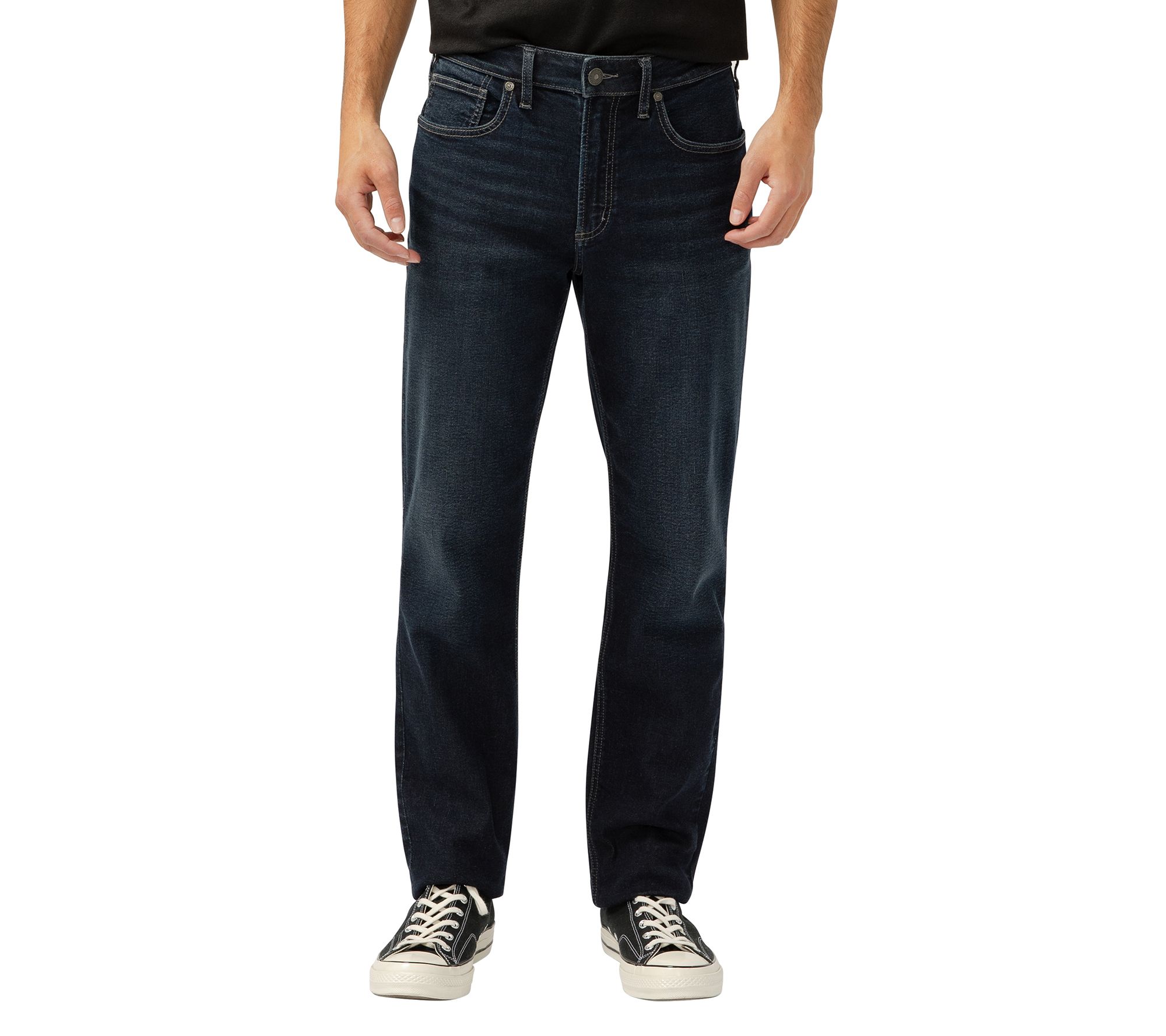 Silver Jeans Co. Men's Edie Classic Athletic Fi t Tapered Jean