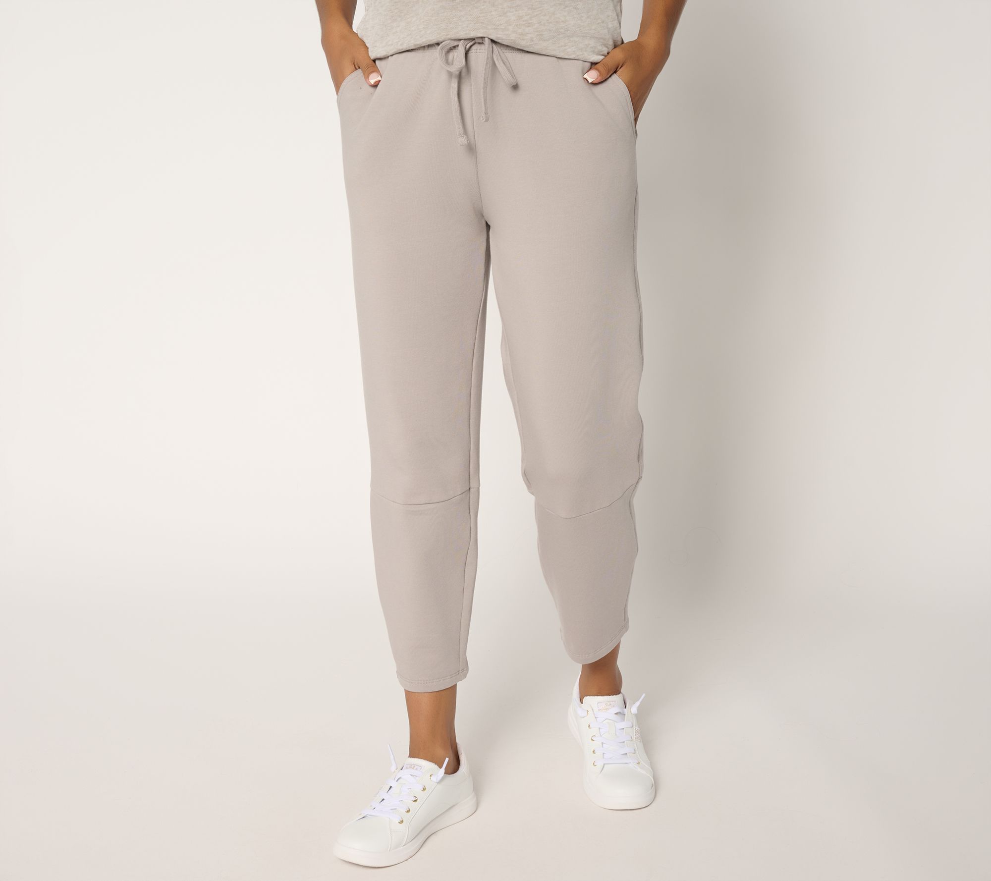 Barefoot Dreams Petite Malibu Collection Luxe Lounge Barrel Leg Pant